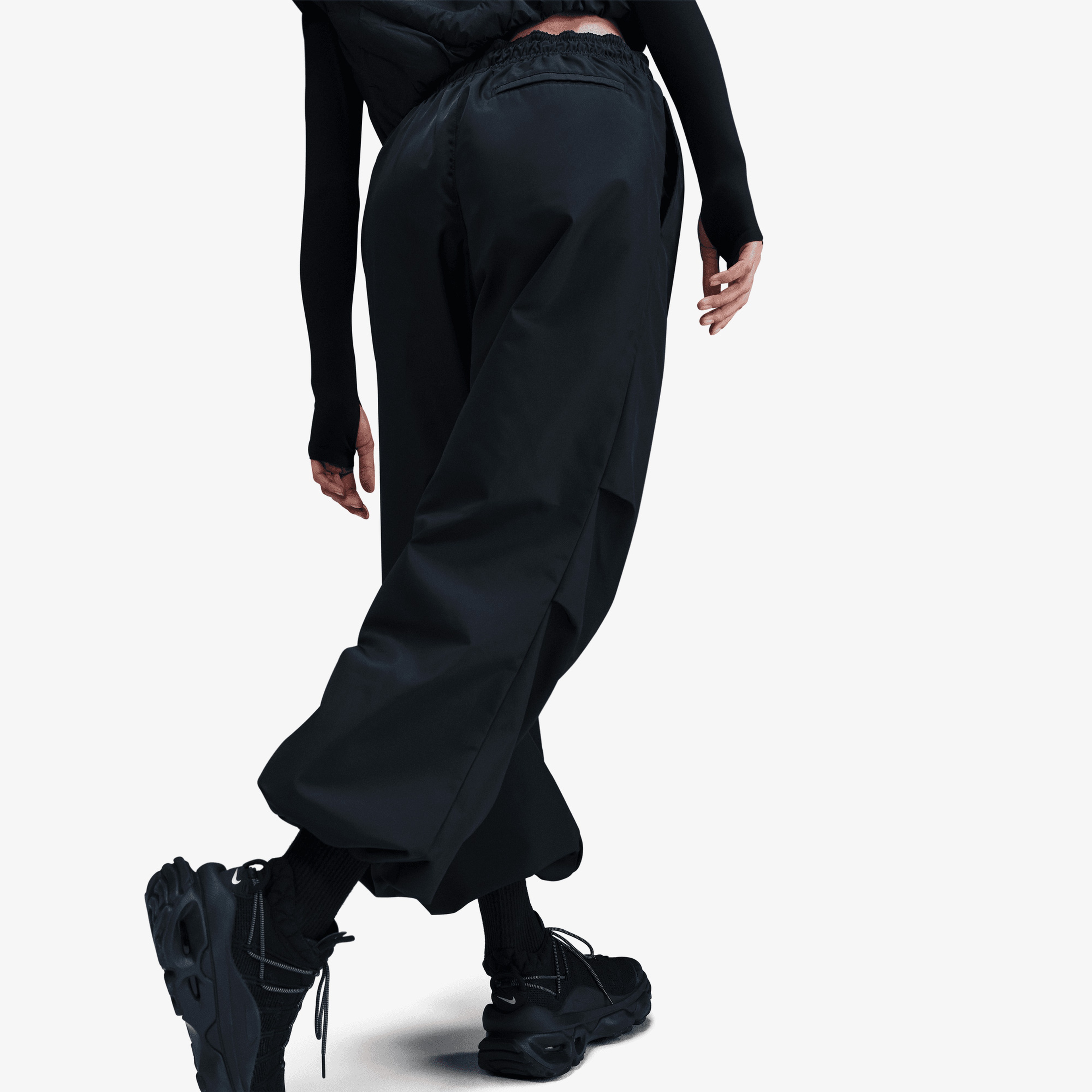 Nike Sportswear Mid Rise Repel Unisex Siyah Pantolon