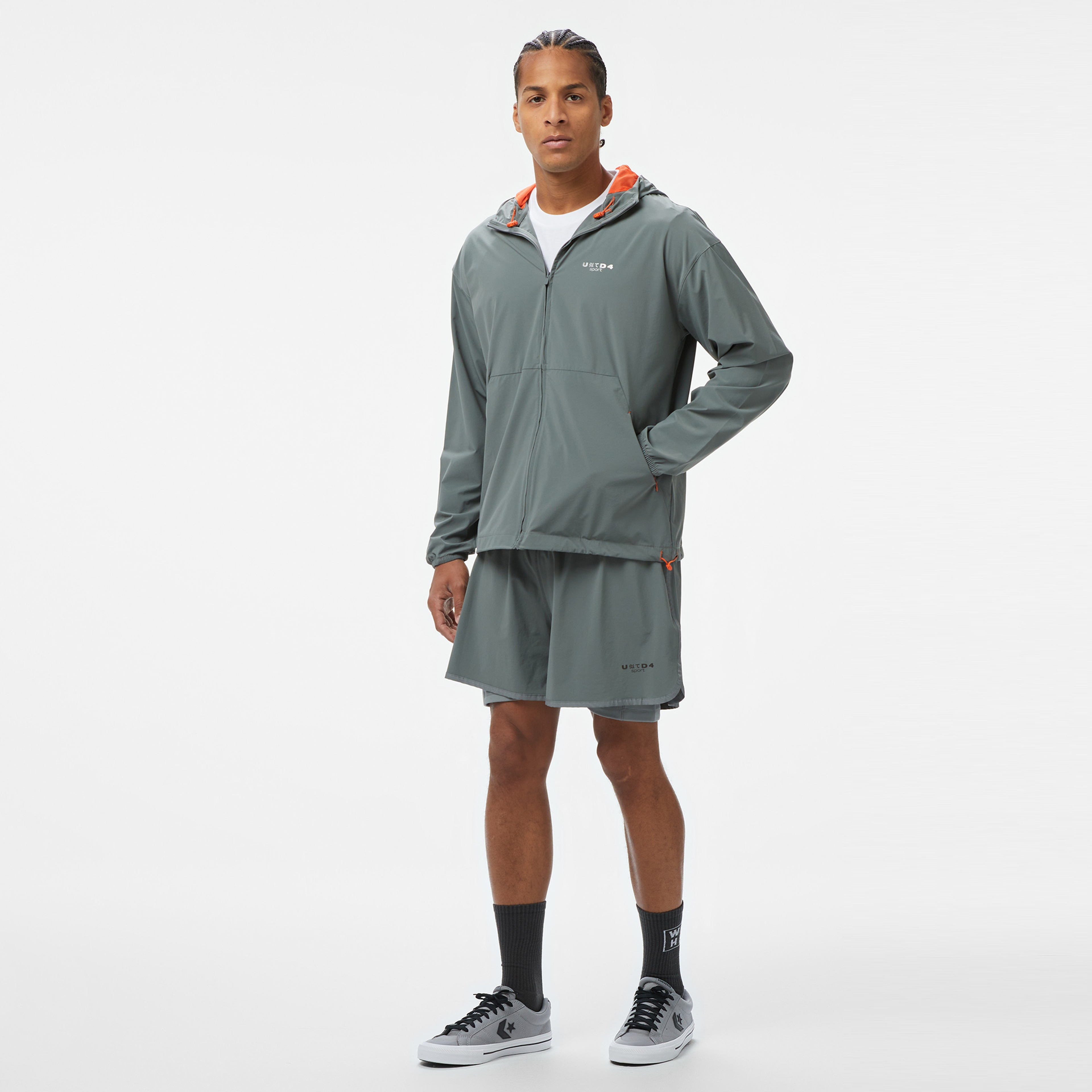 UNITED4 Erkek Gri Mont