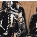 Jordan French Terry Printed Çocuk Krem Eşofman Altı