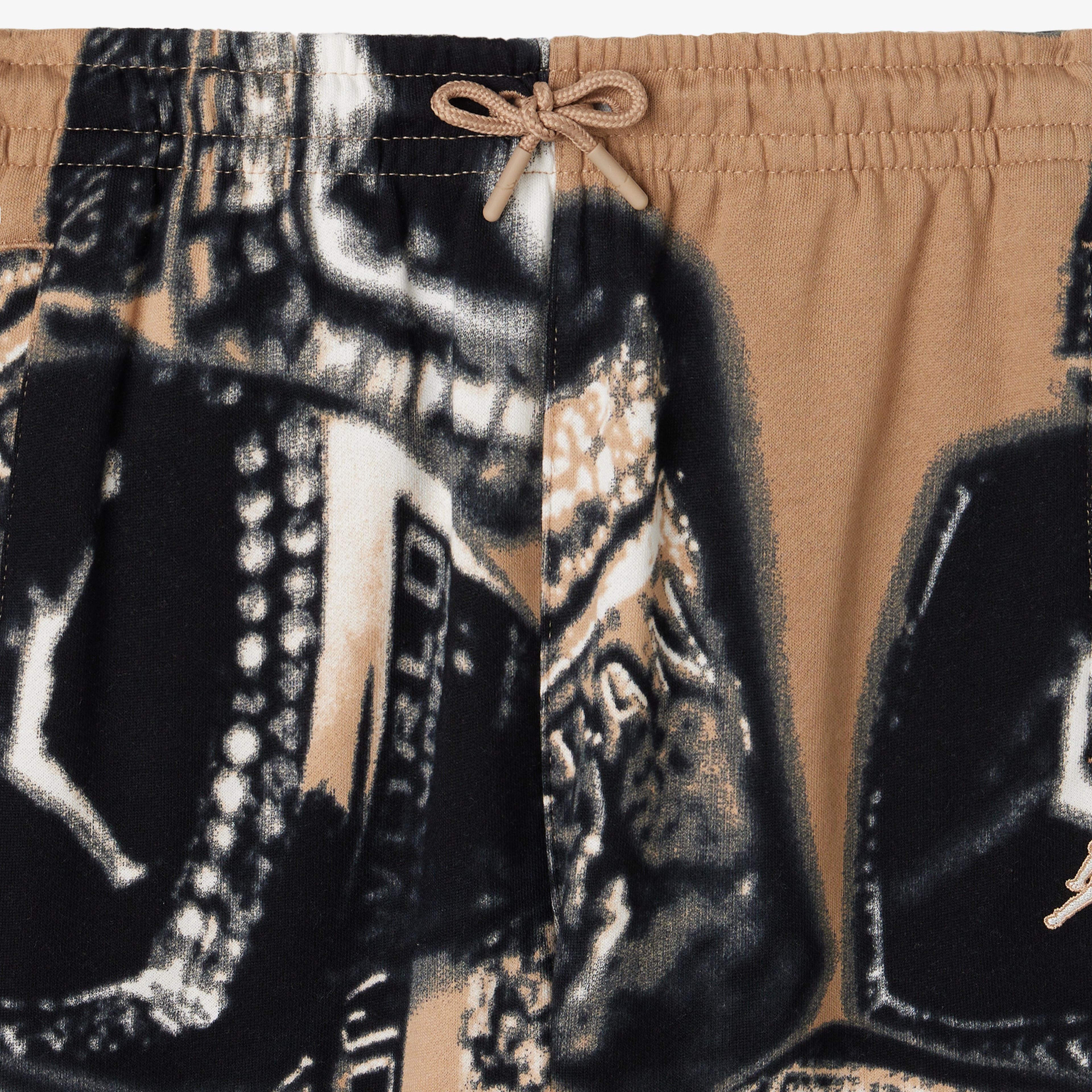 Jordan French Terry Printed Çocuk Krem Eşofman Altı