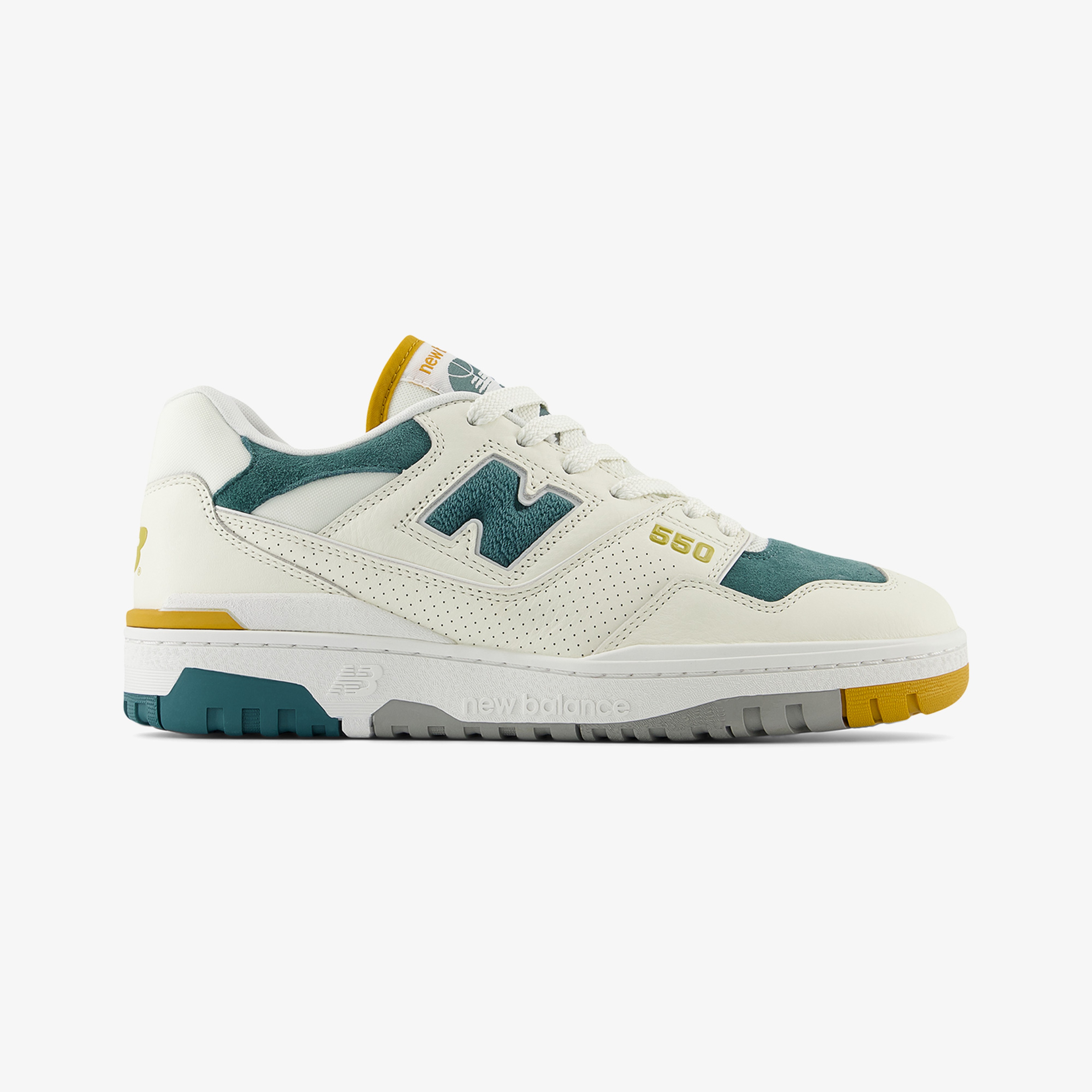 New Balance 550 Unisex Beyaz Yeşil Spor Ayakkabı