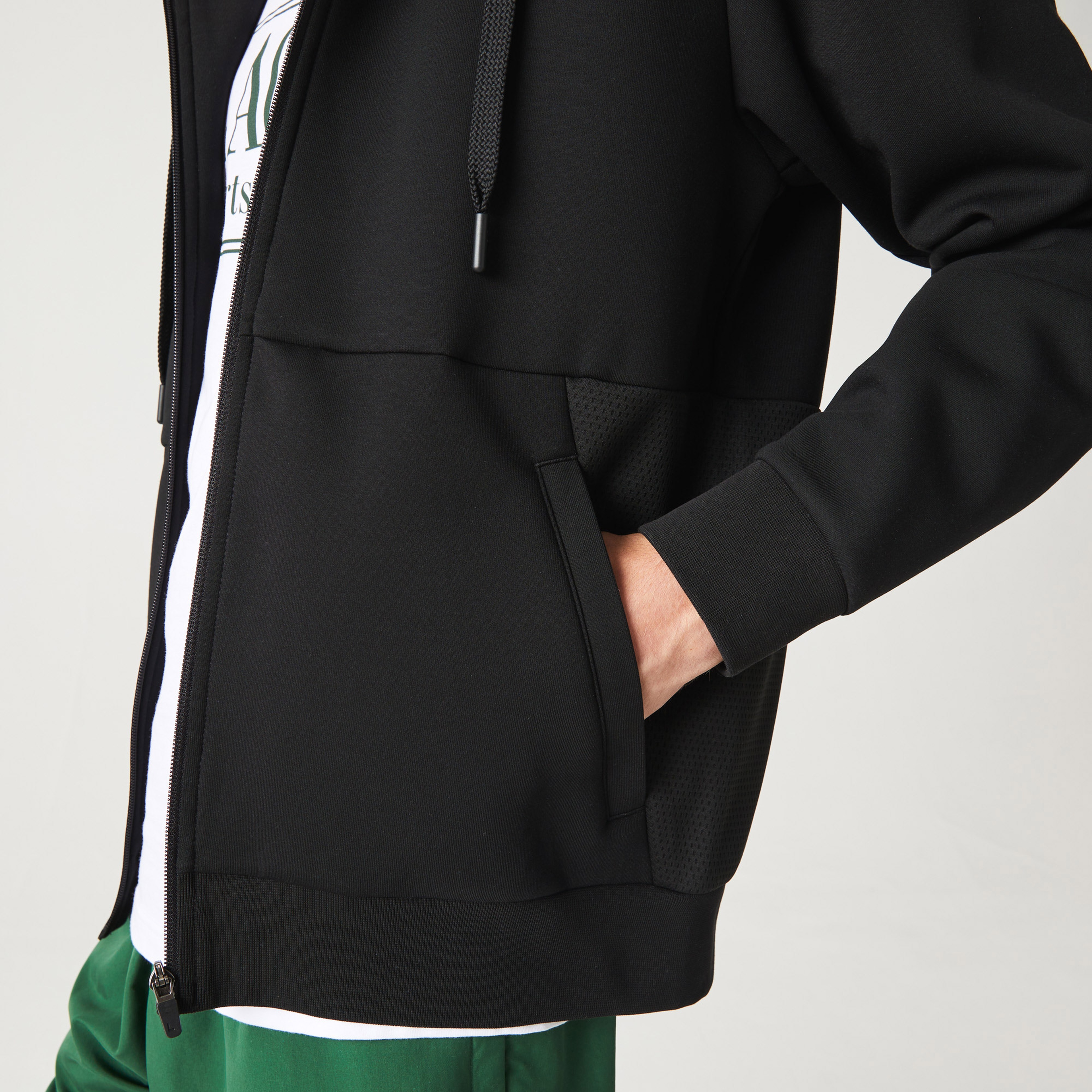 Erkek Classic Fit Kapüşonlu Siyah Sweatshirt