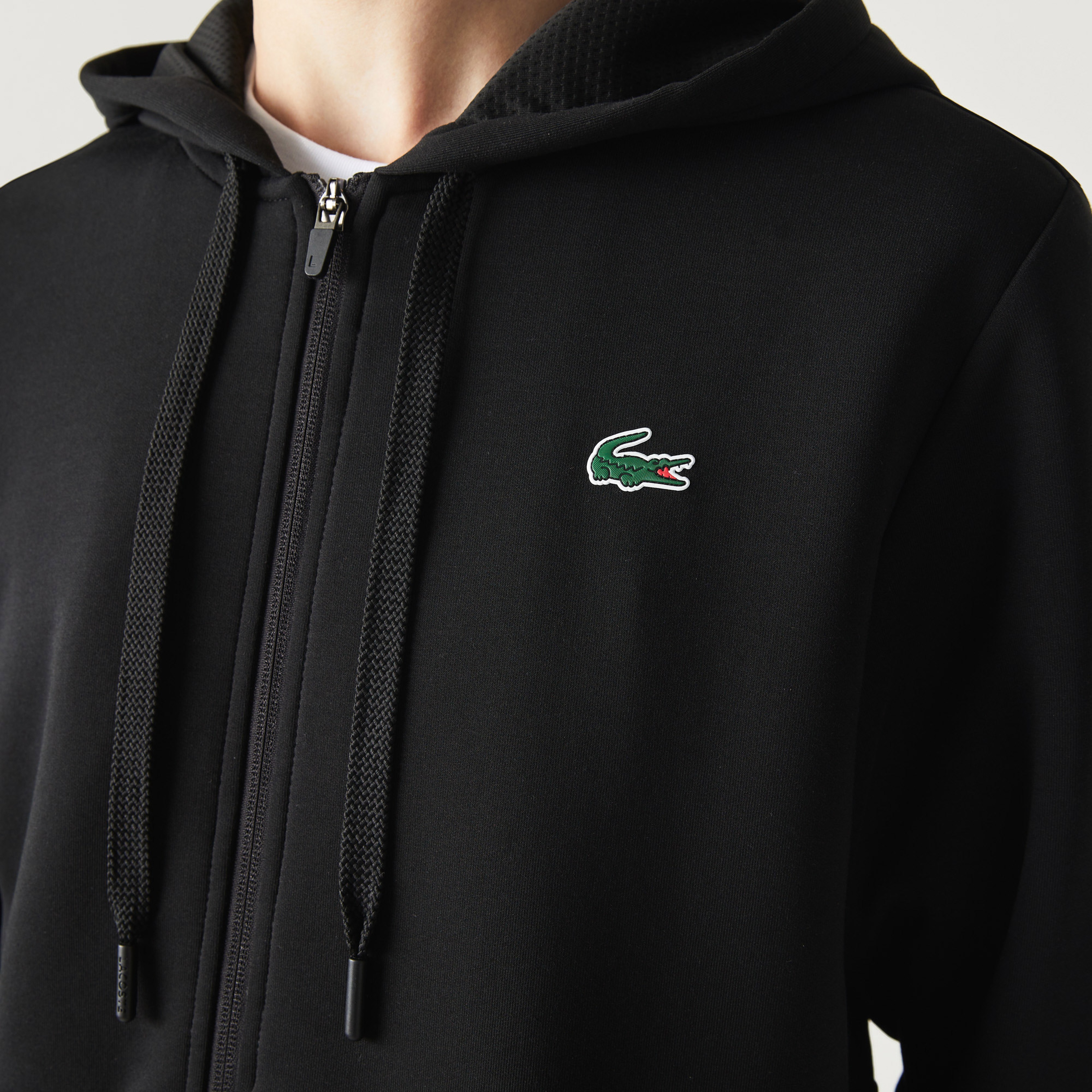 Erkek Classic Fit Kapüşonlu Siyah Sweatshirt