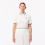 Kadın Regular Fit Beyaz Polo