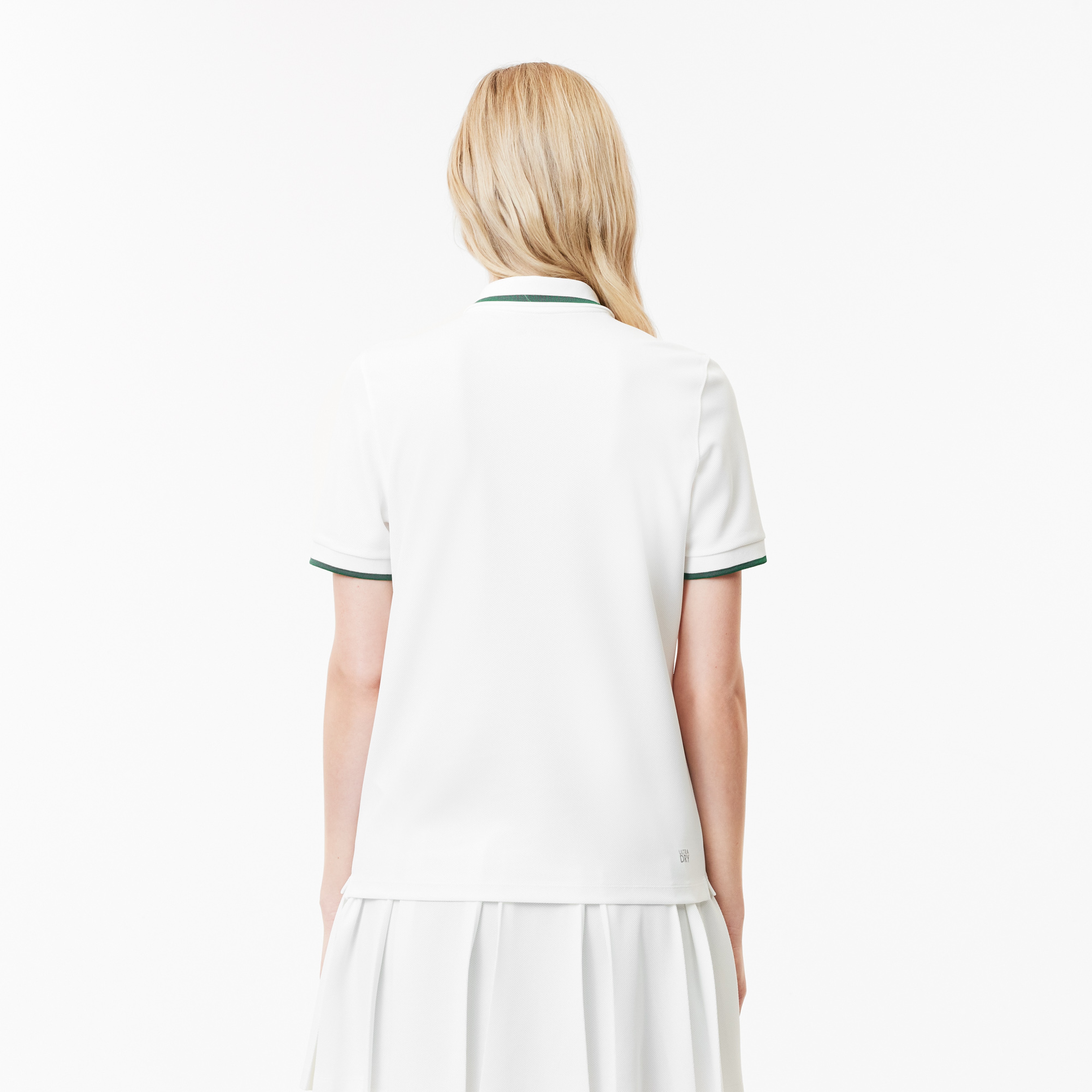 Kadın Regular Fit Beyaz Polo