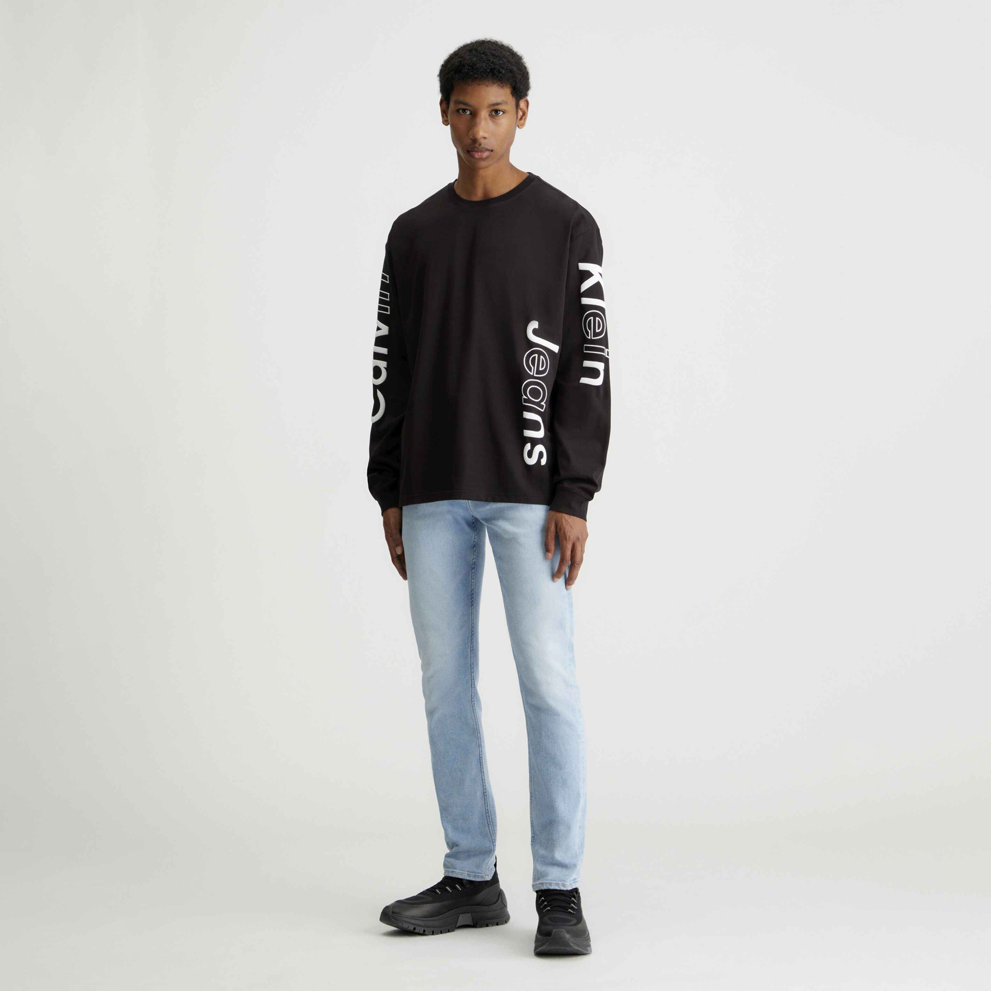 Calvin Klein Erkek Mavi Pantolon