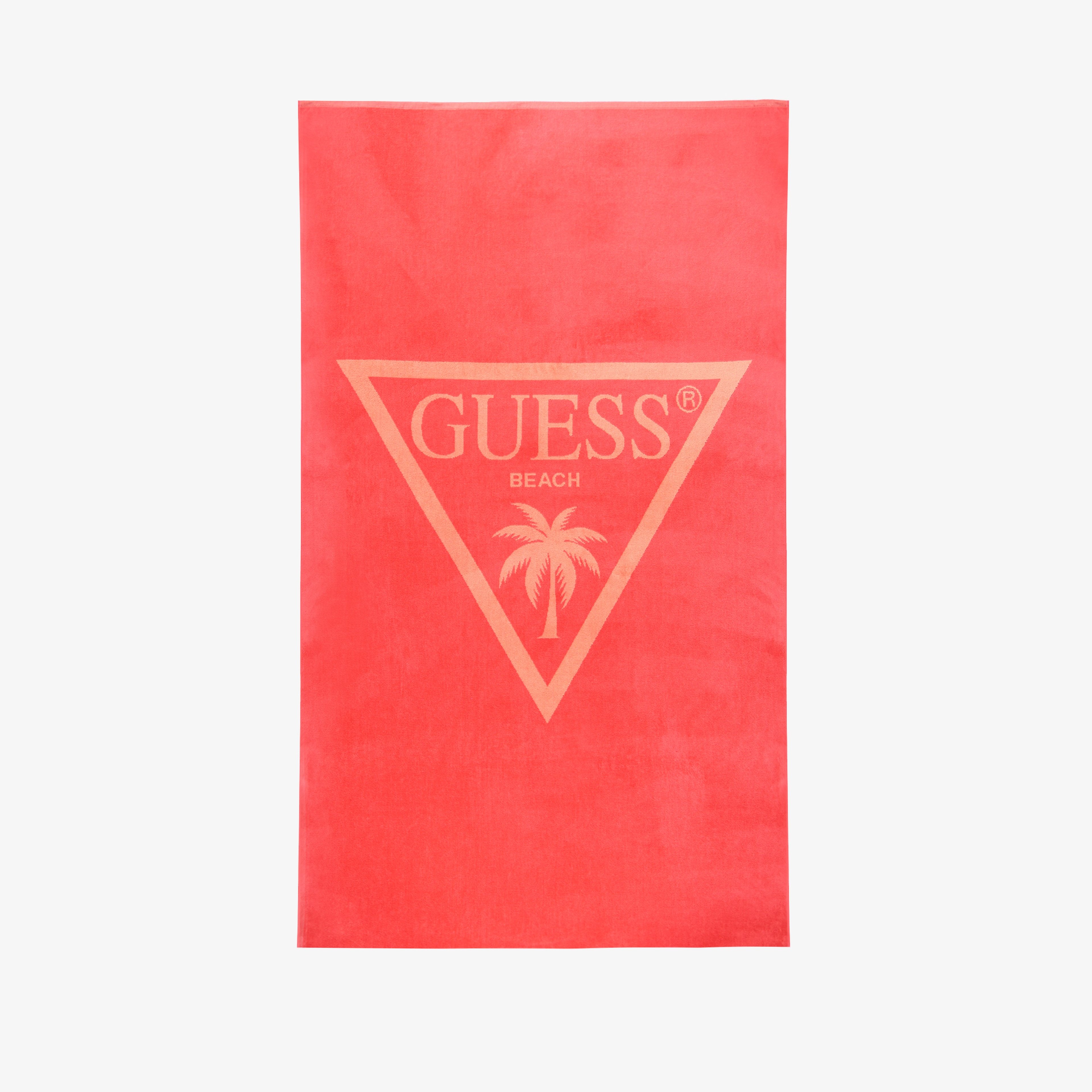 Guess Unisex Pembe Havlu