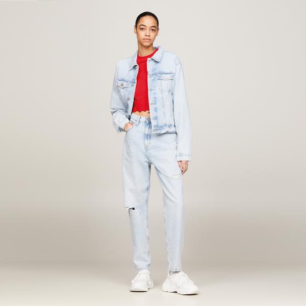 Tommy Hilfiger Kadın Mavi Pantolon