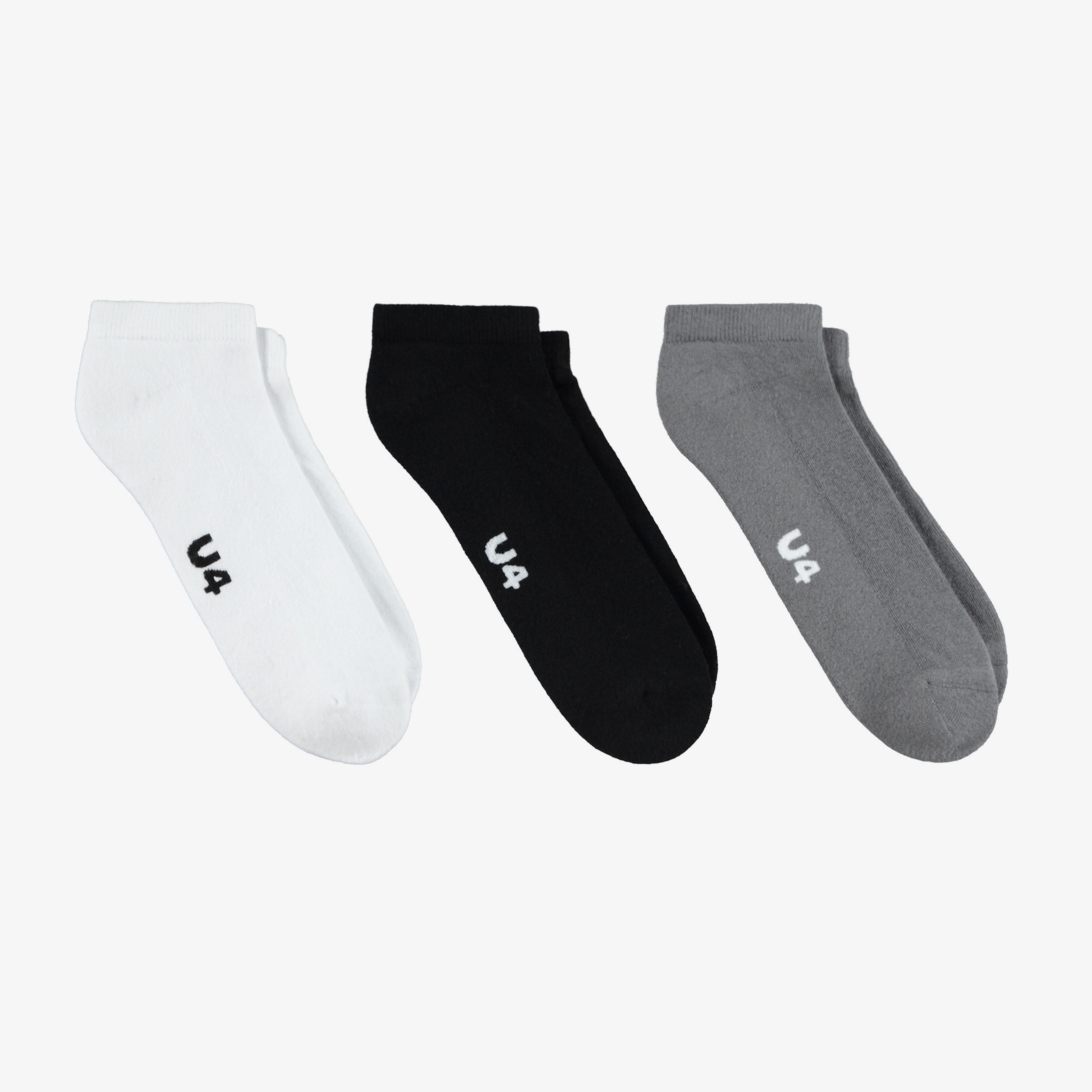 UNITED4 Street Ankle Unisex Siyah Çorap