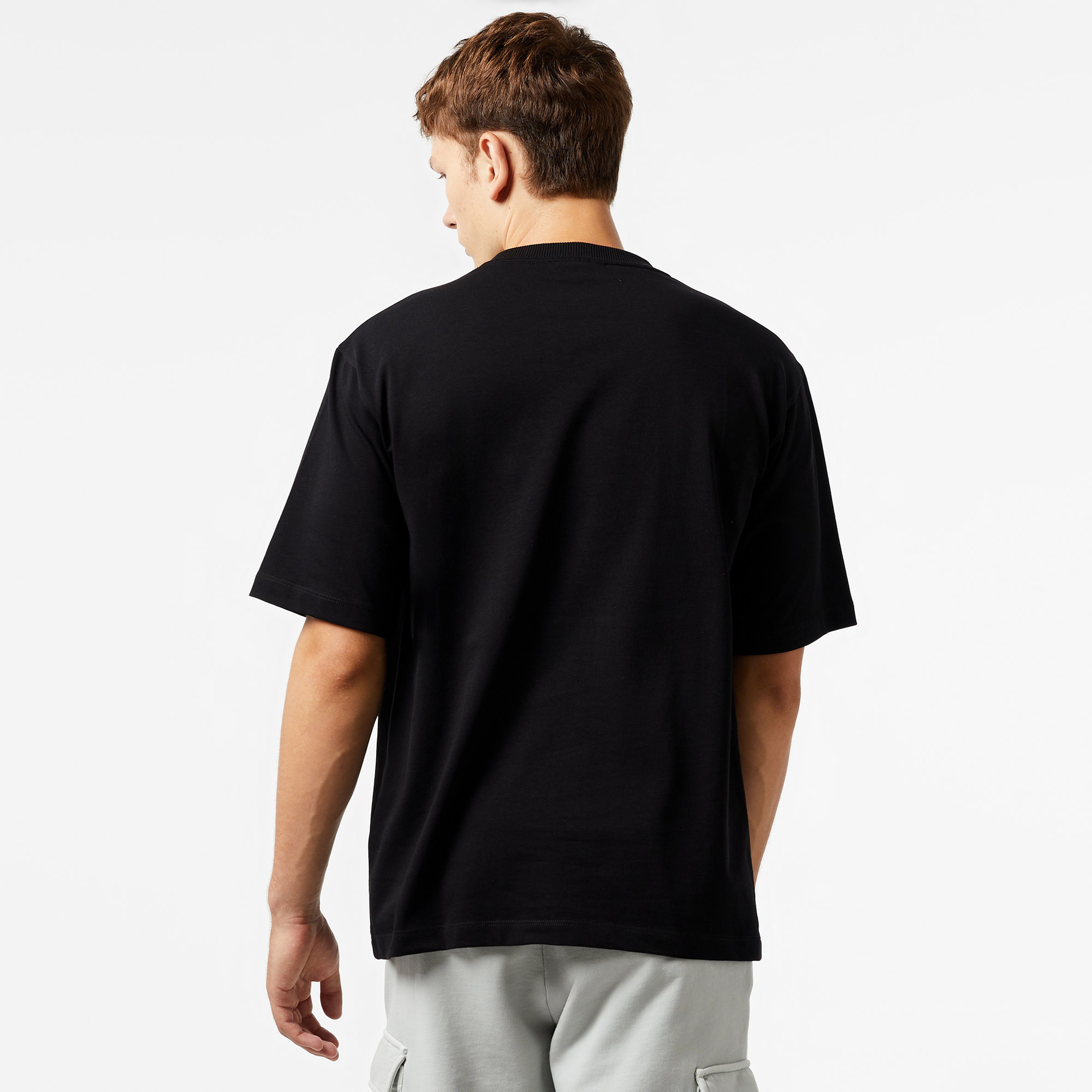 UNITED4 Classic Erkek Siyah T-Shirt