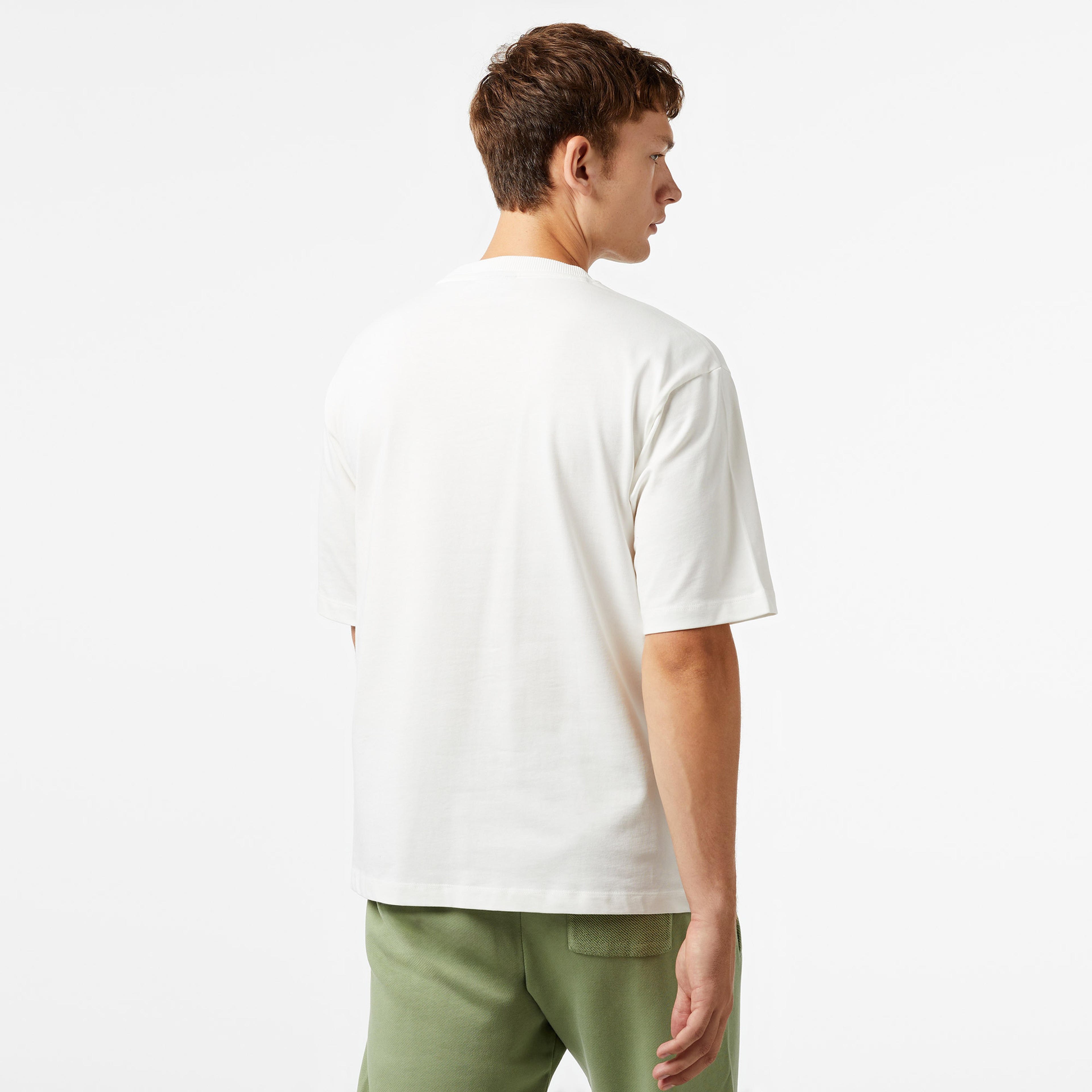 UNITED4 Classic Erkek Beyaz T-Shirt