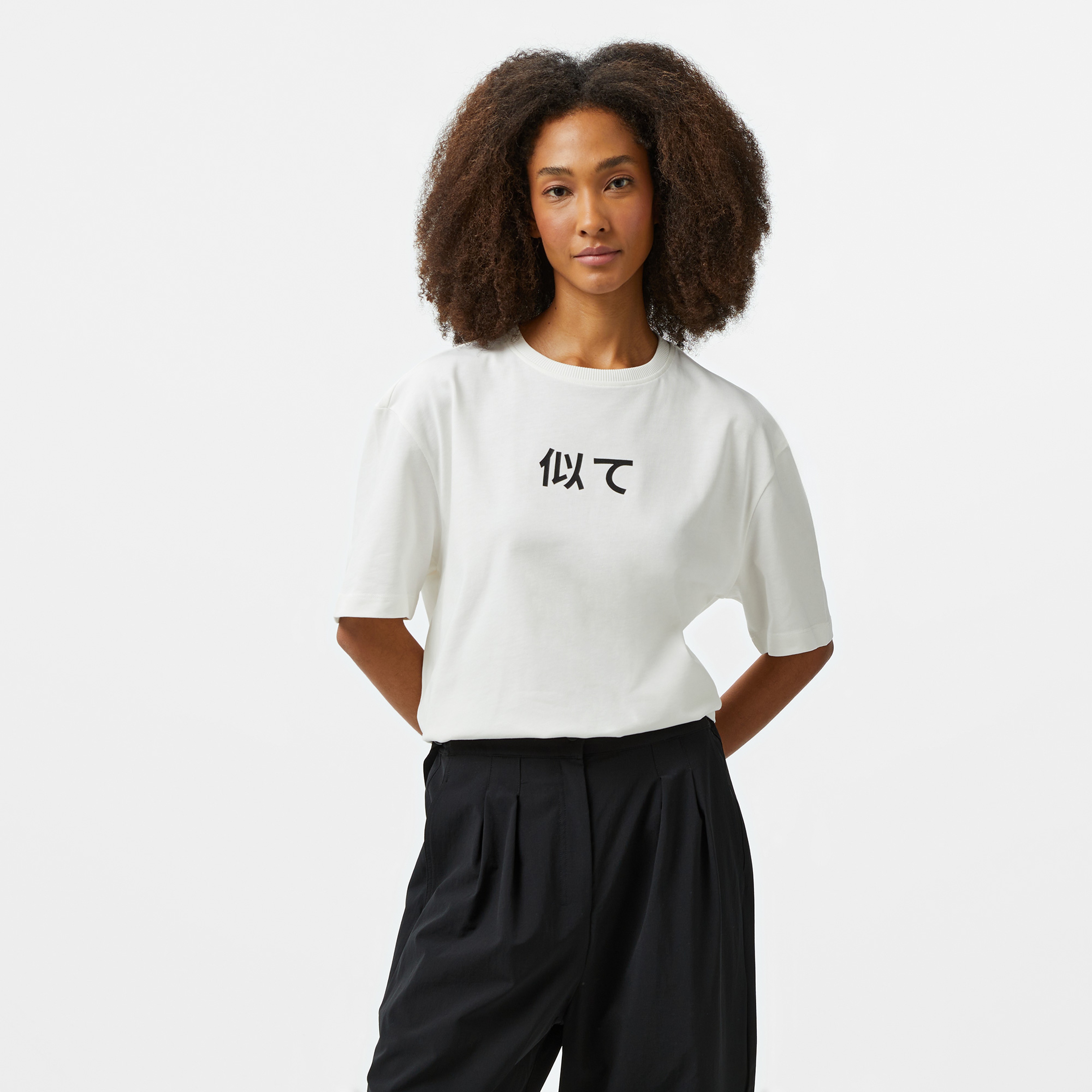 UNITED4 Classic Kadın Beyaz T-Shirt