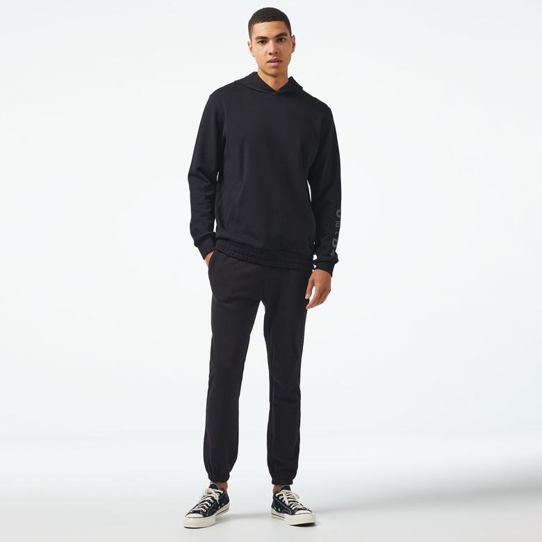 UNITED4 JPN Erkek Siyah Hoodie