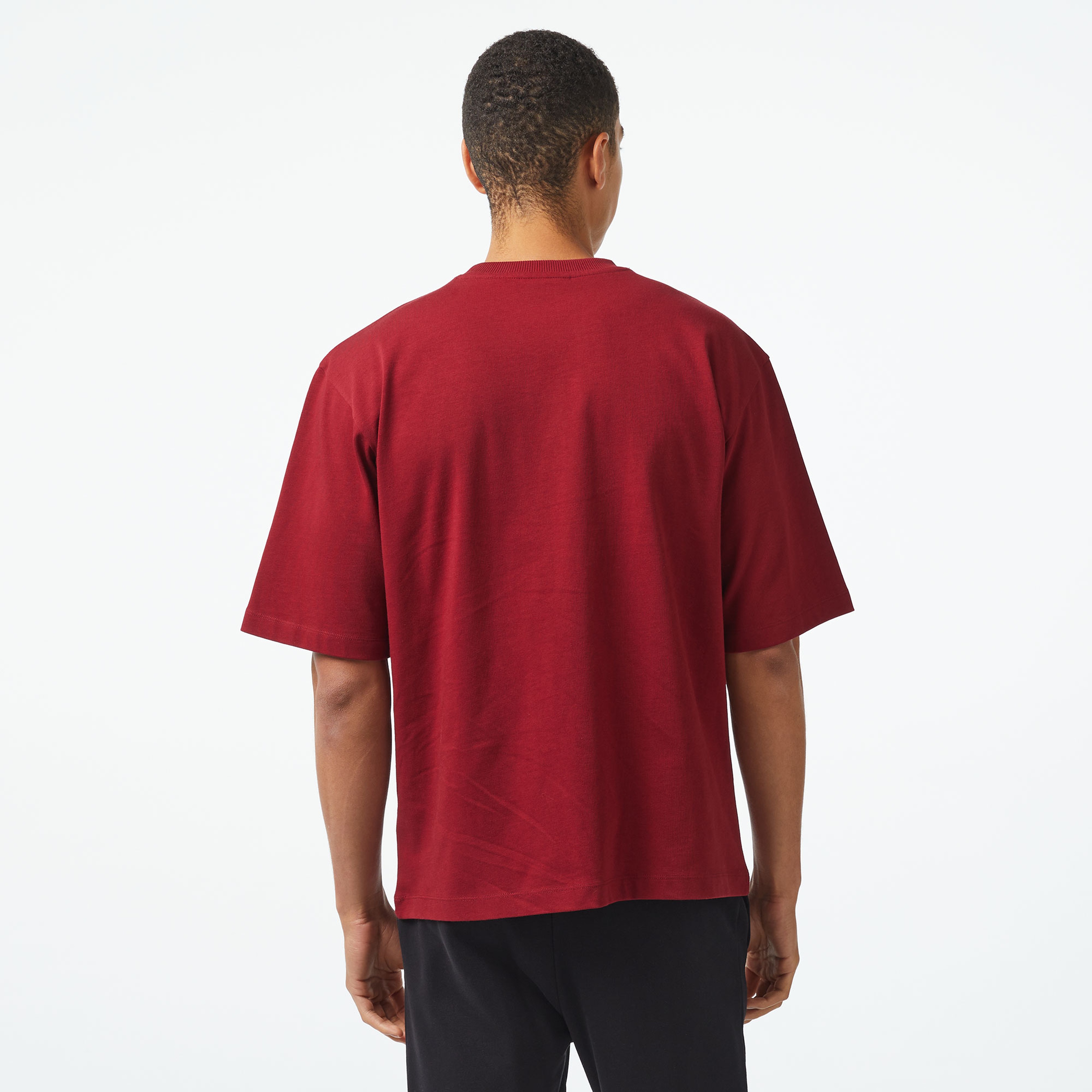 UNITED4 1.0 Essentials Erkek Bordo T-Shirt