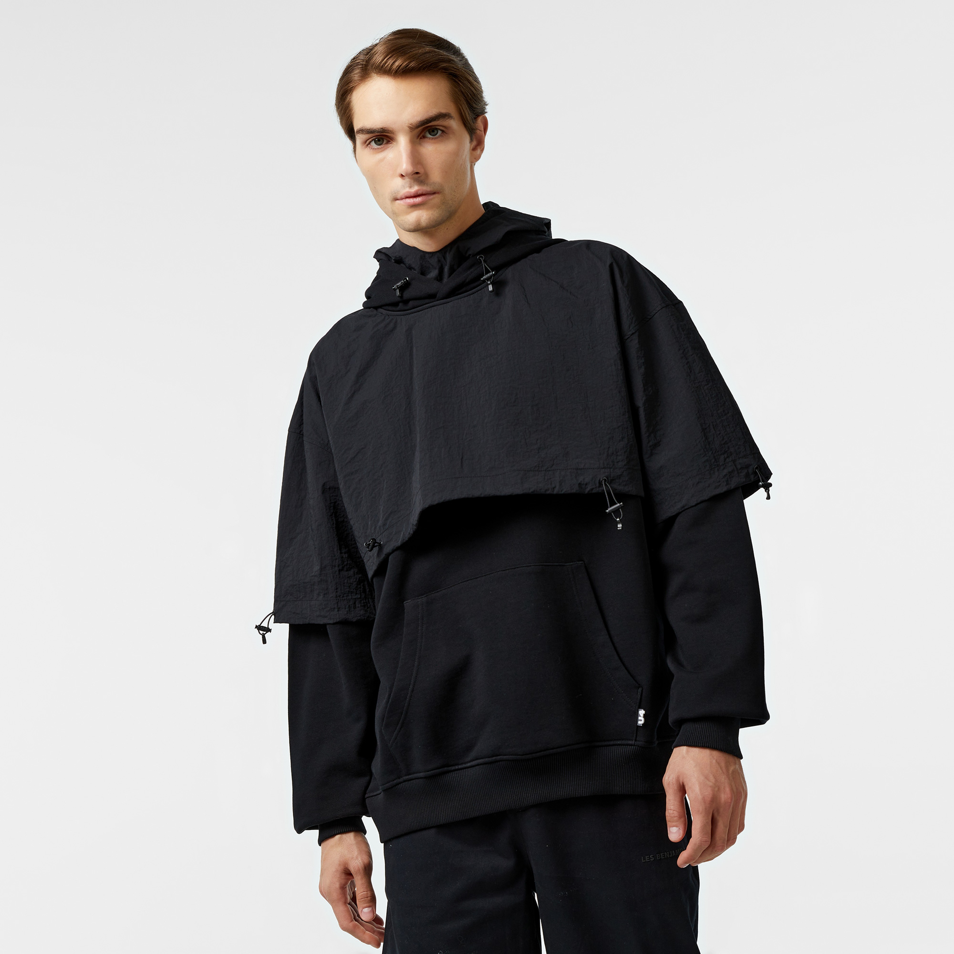 UNITED4 Astronot Erkek Siyah Hoodie