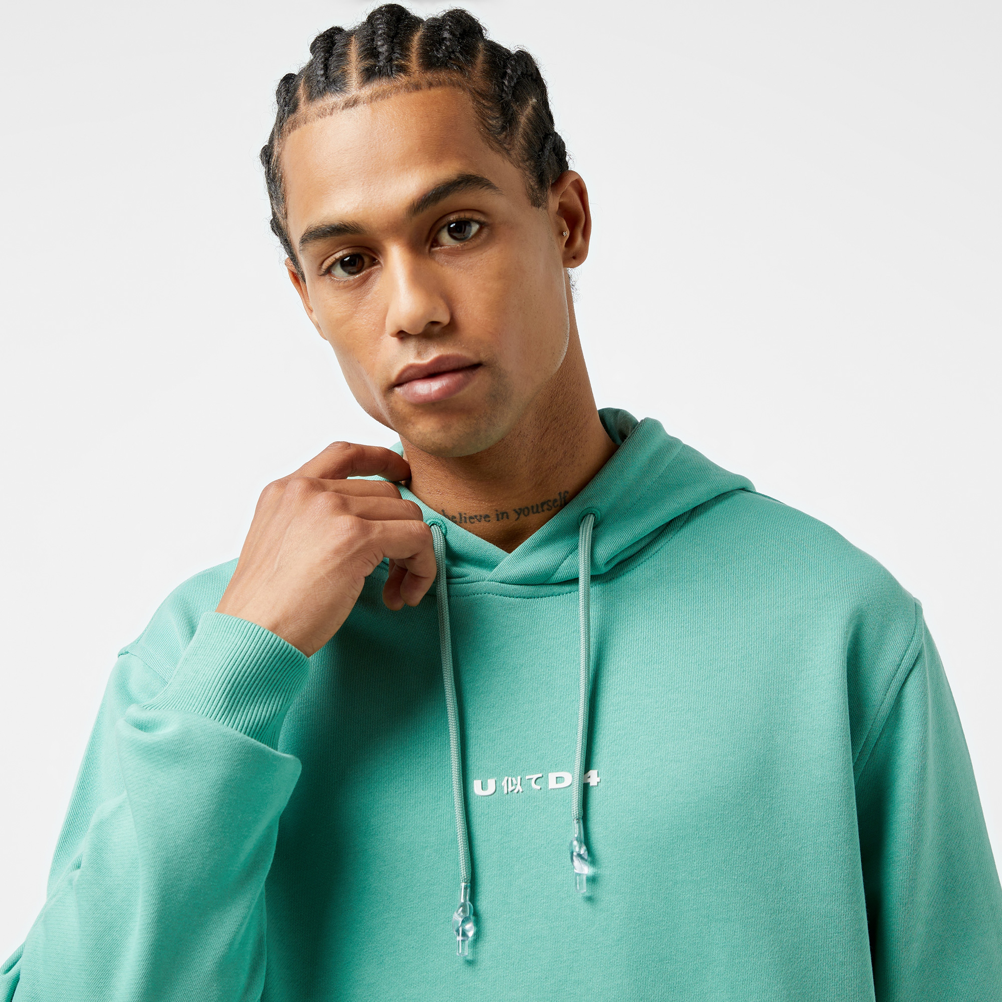 UNITED4 1.0 Essentials Erkek Yeşil Hoodie