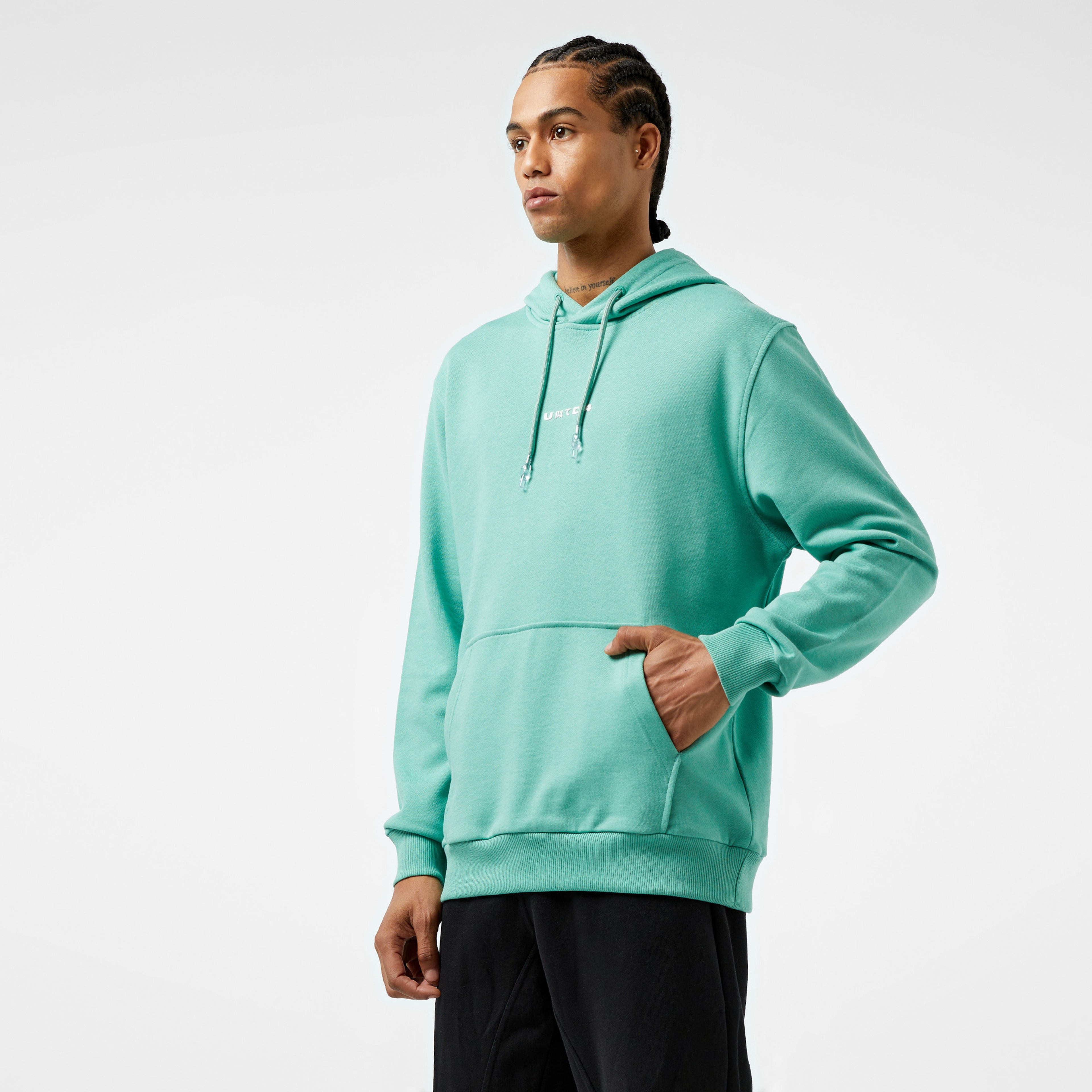 UNITED4 1.0 Essentials Erkek Yeşil Hoodie