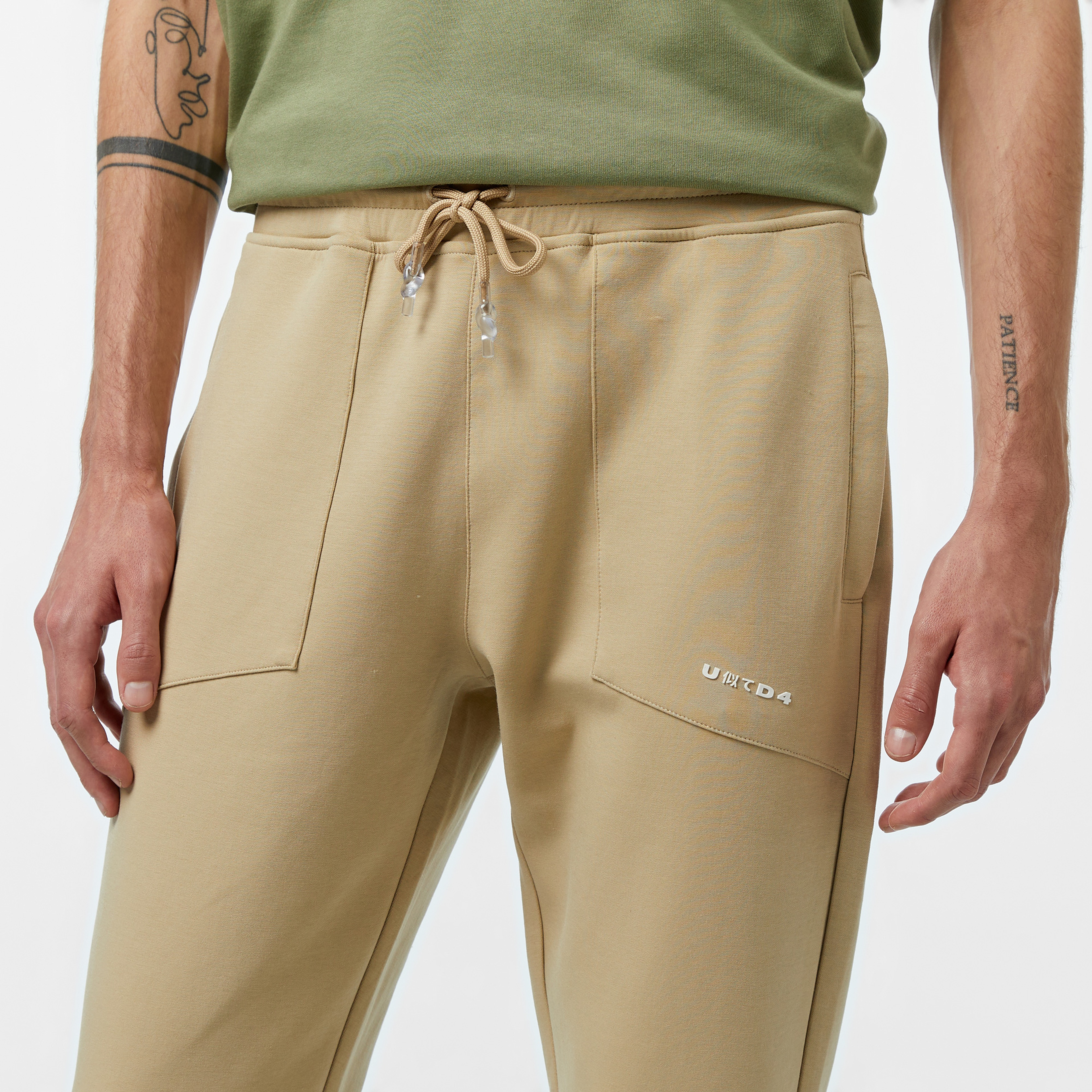 UNITED4 Erkek Bej Eşofman Altı