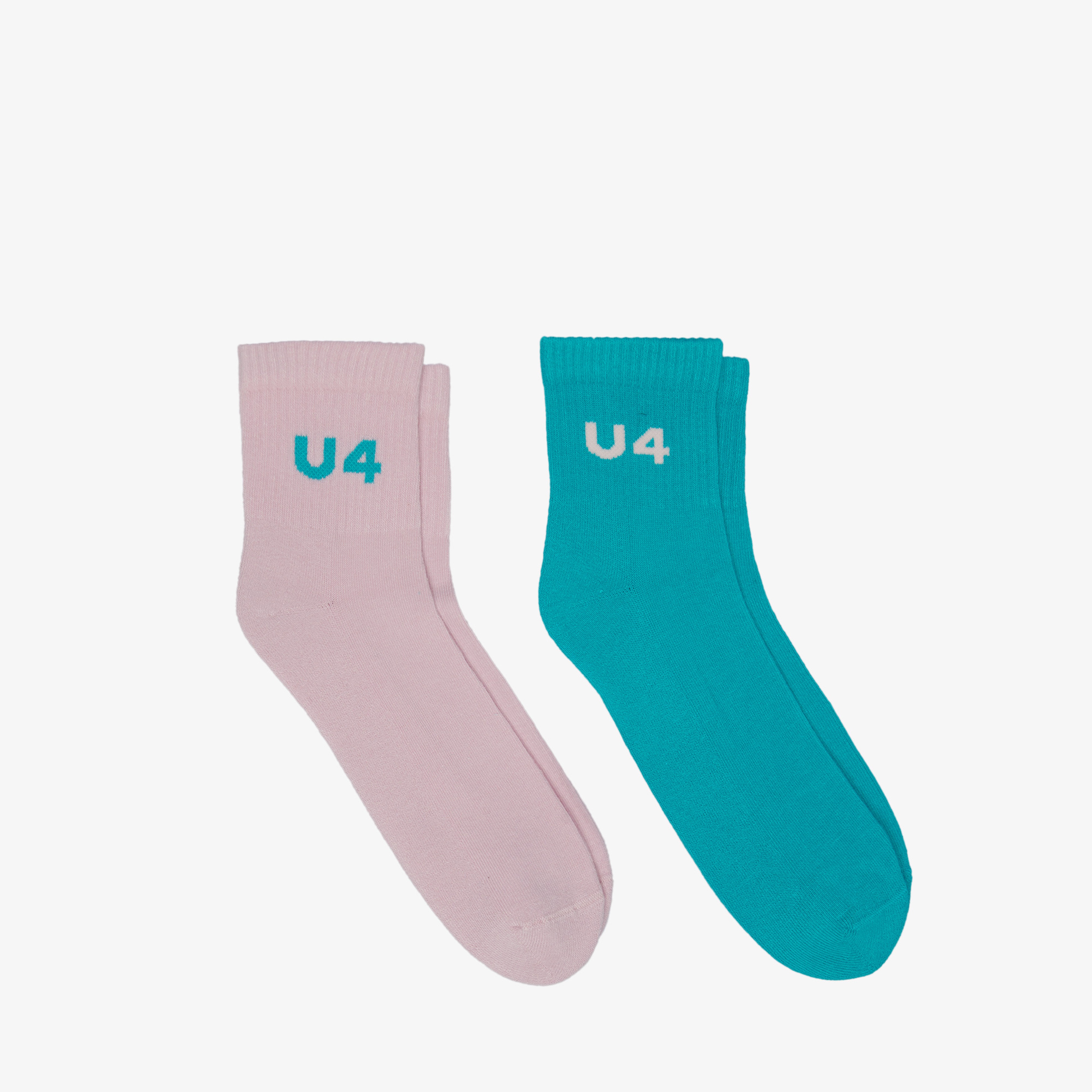 UNITED4 Kadın Yeşil 2'li Çorap