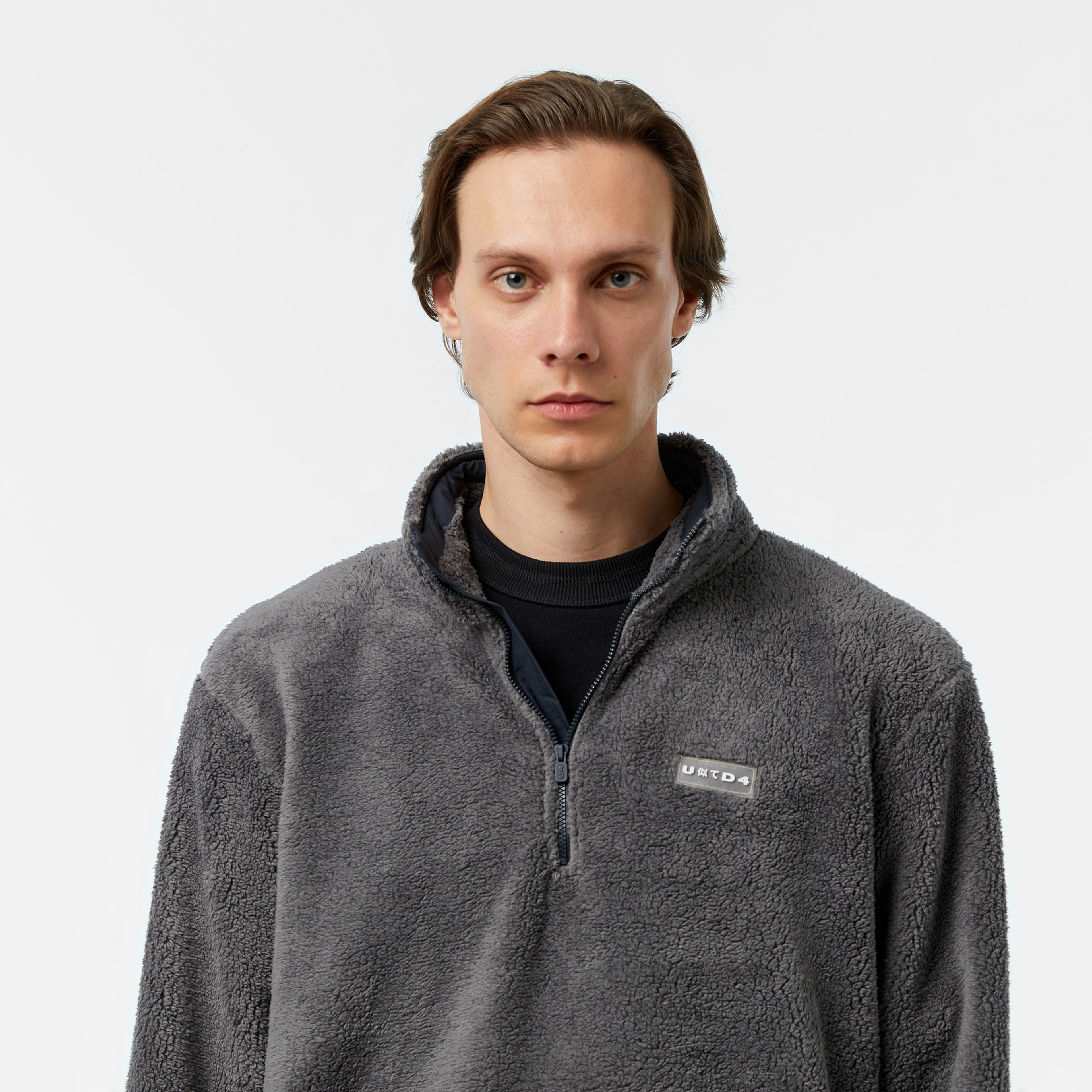 UNITED4 Erkek Gri Sweatshirt