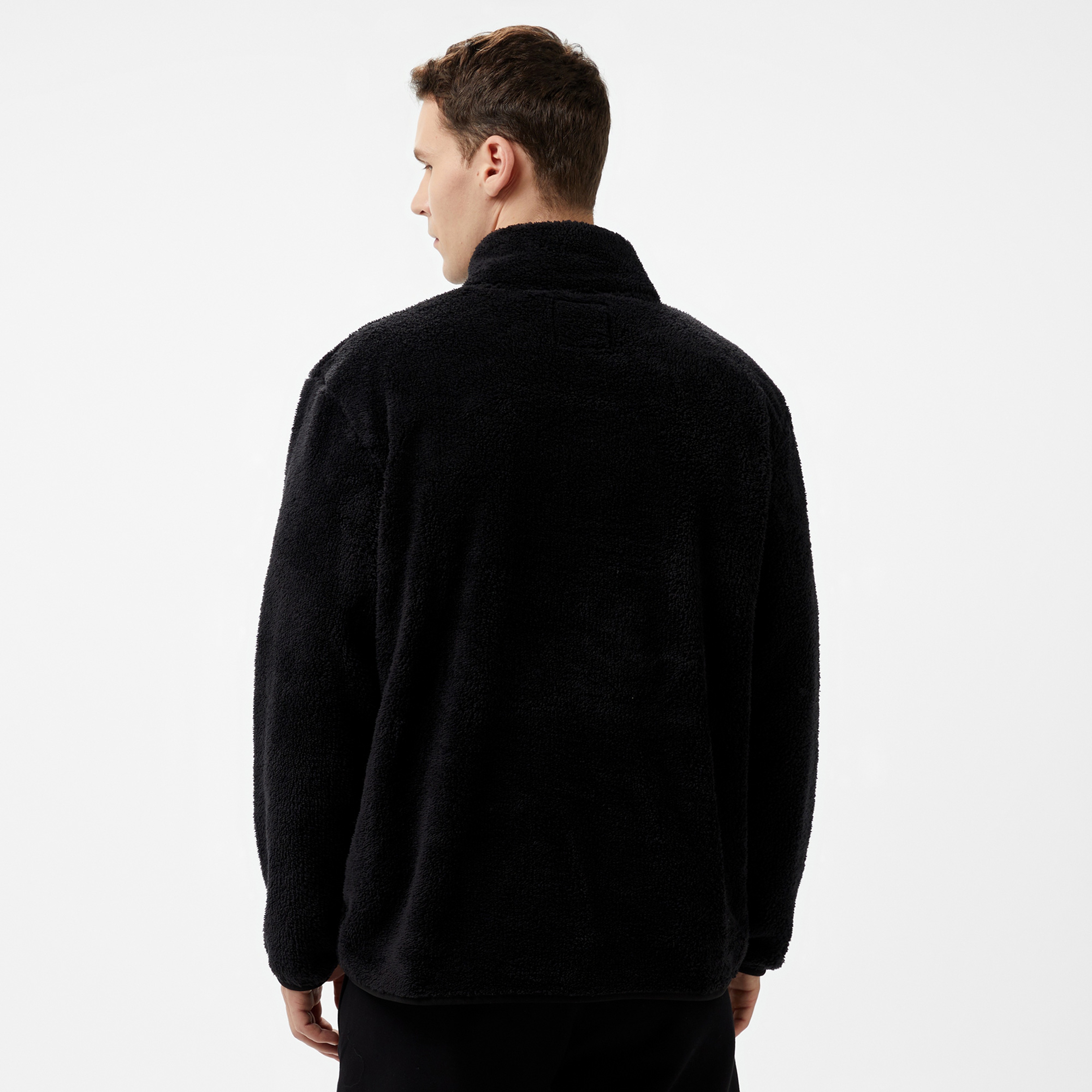 UNITED4 Erkek Siyah Sweatshirt