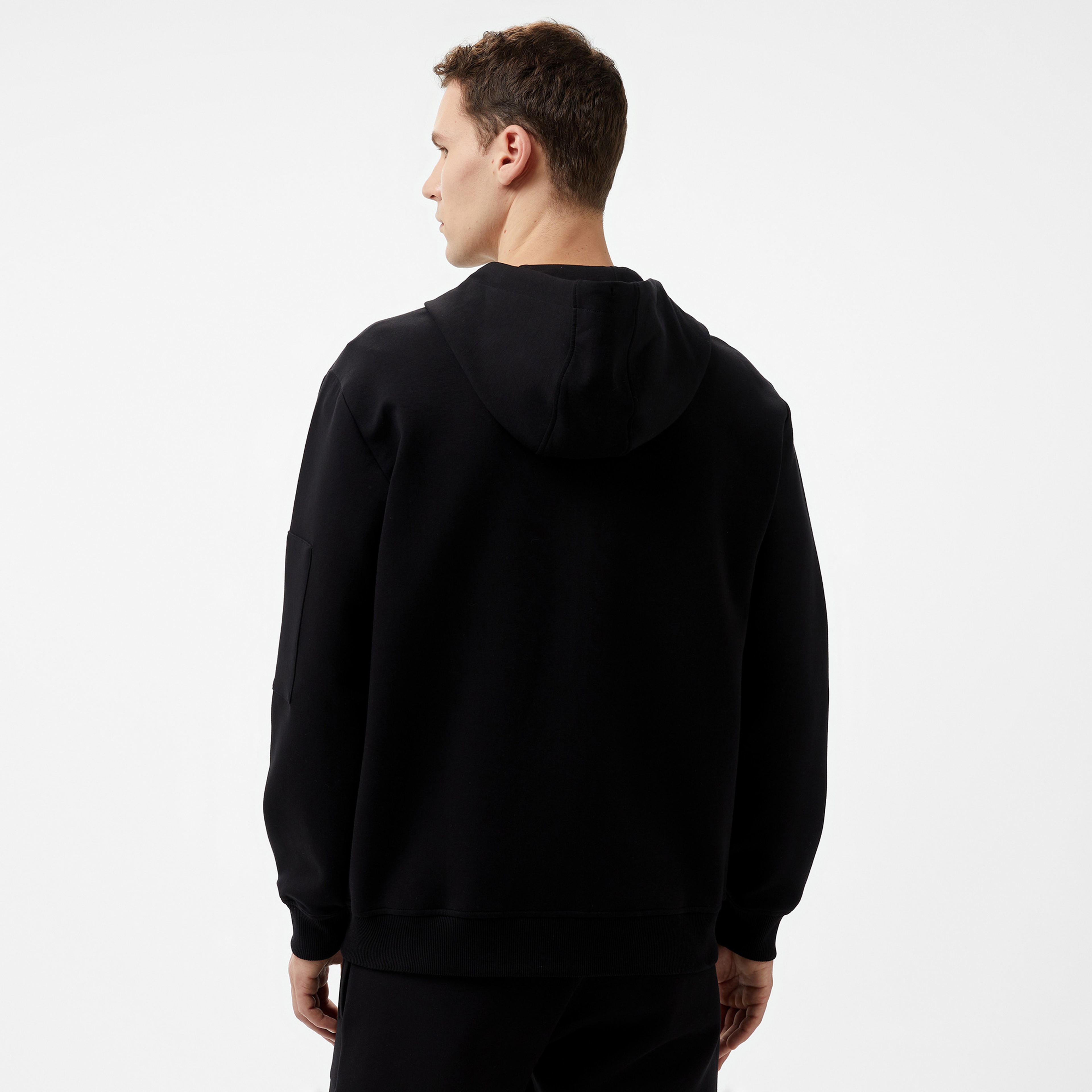 UNITED4 Erkek Siyah Sweatshirt