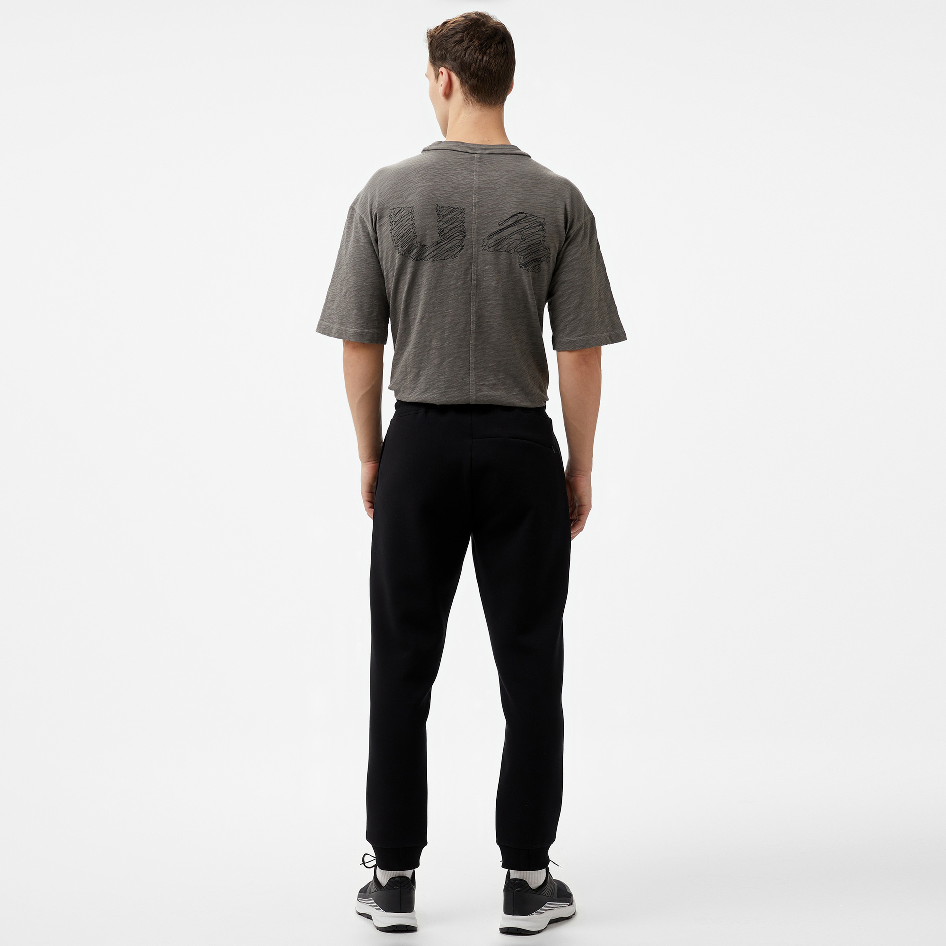 UNITED4 Cool Erkek Siyah Eşofman Altı