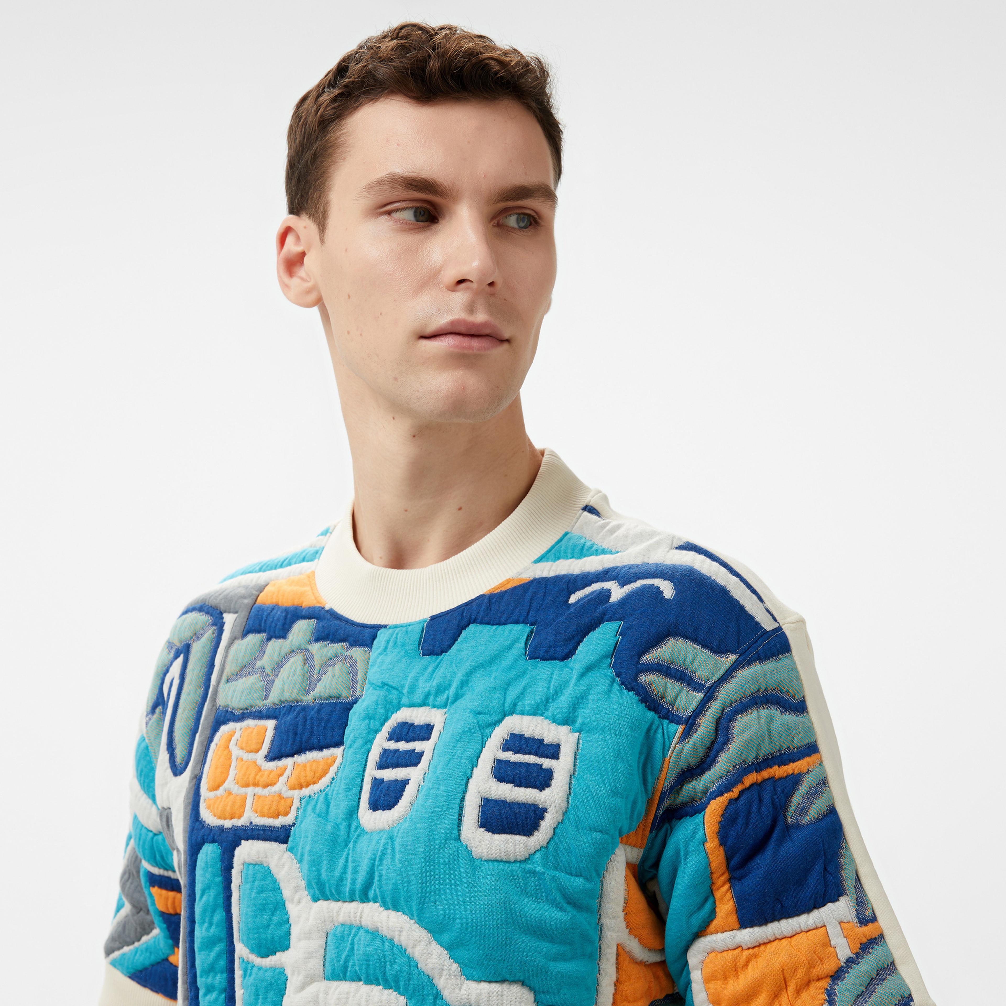 UNITED4 Cubian Erkek Krem T-Shirt