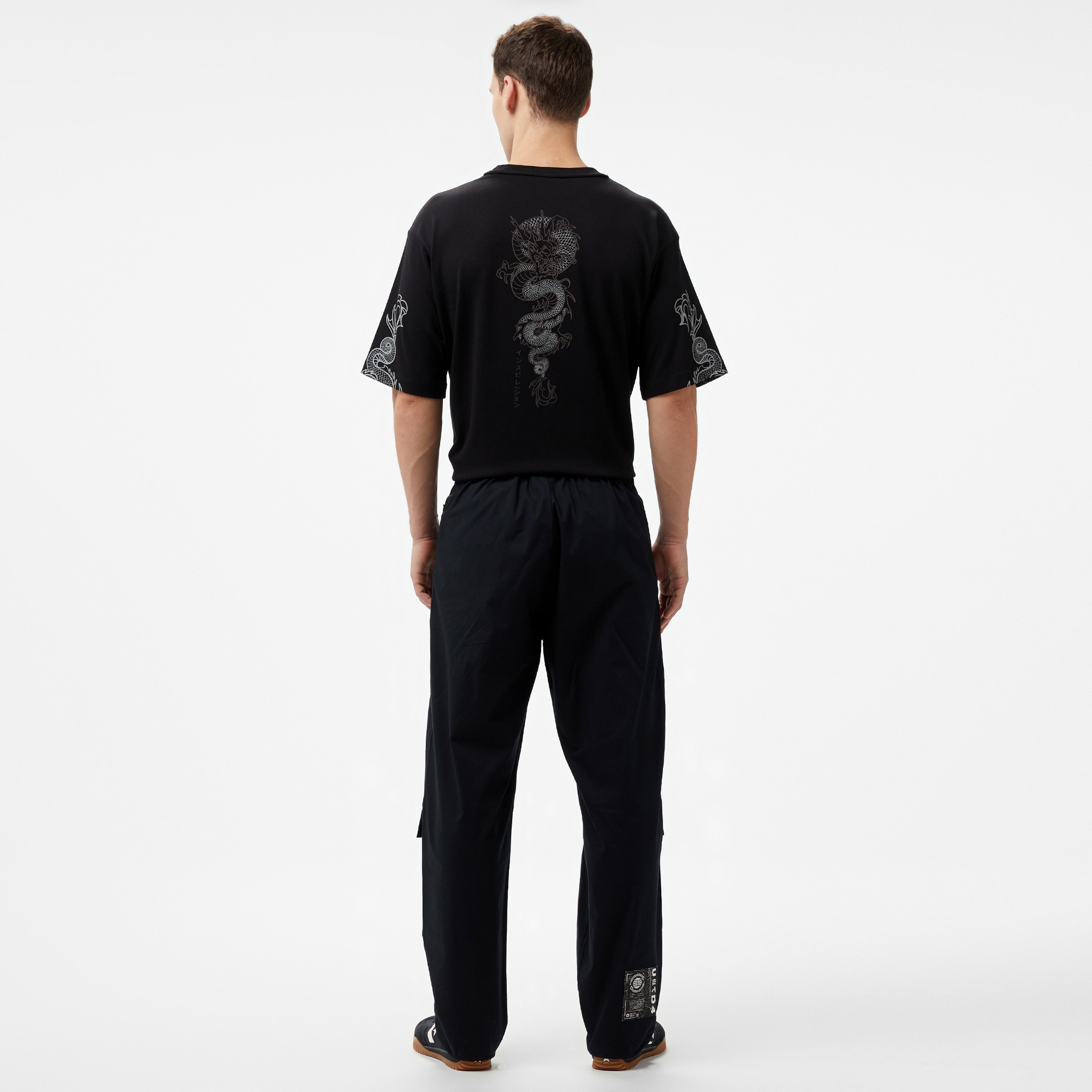 UNITED4 Erkek Siyah Pantolon