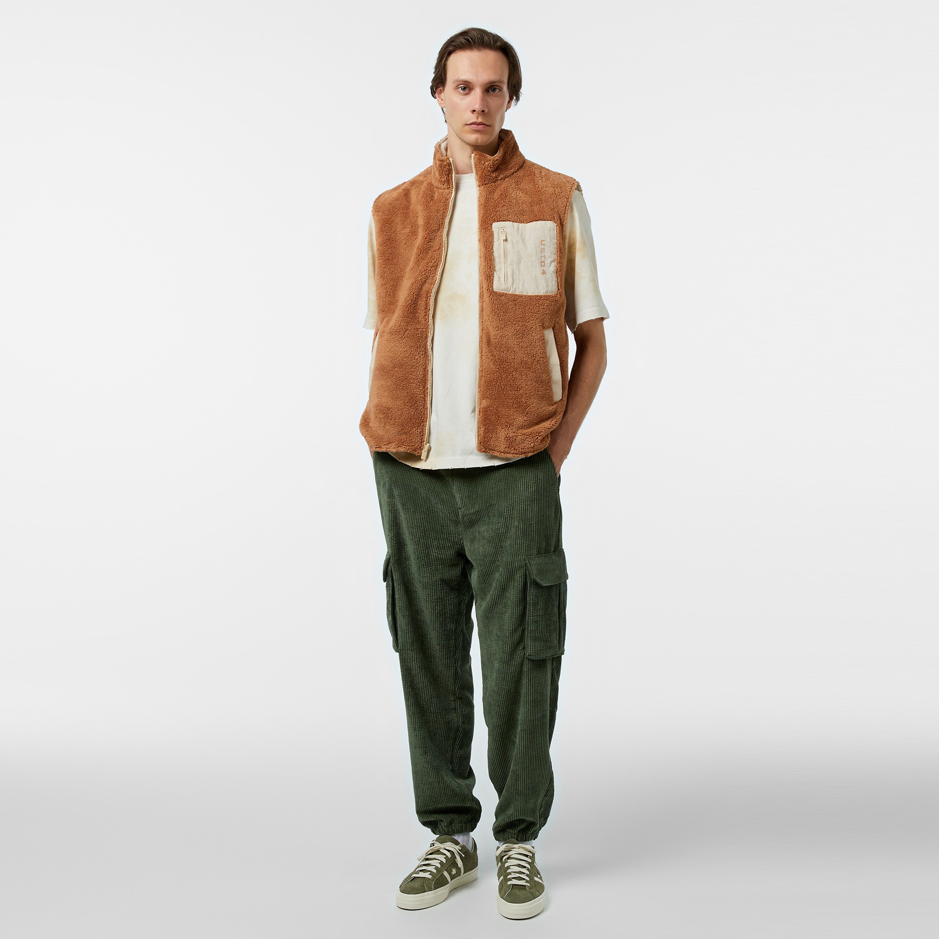 UNITED4 Erkek Kahverengi Yelek