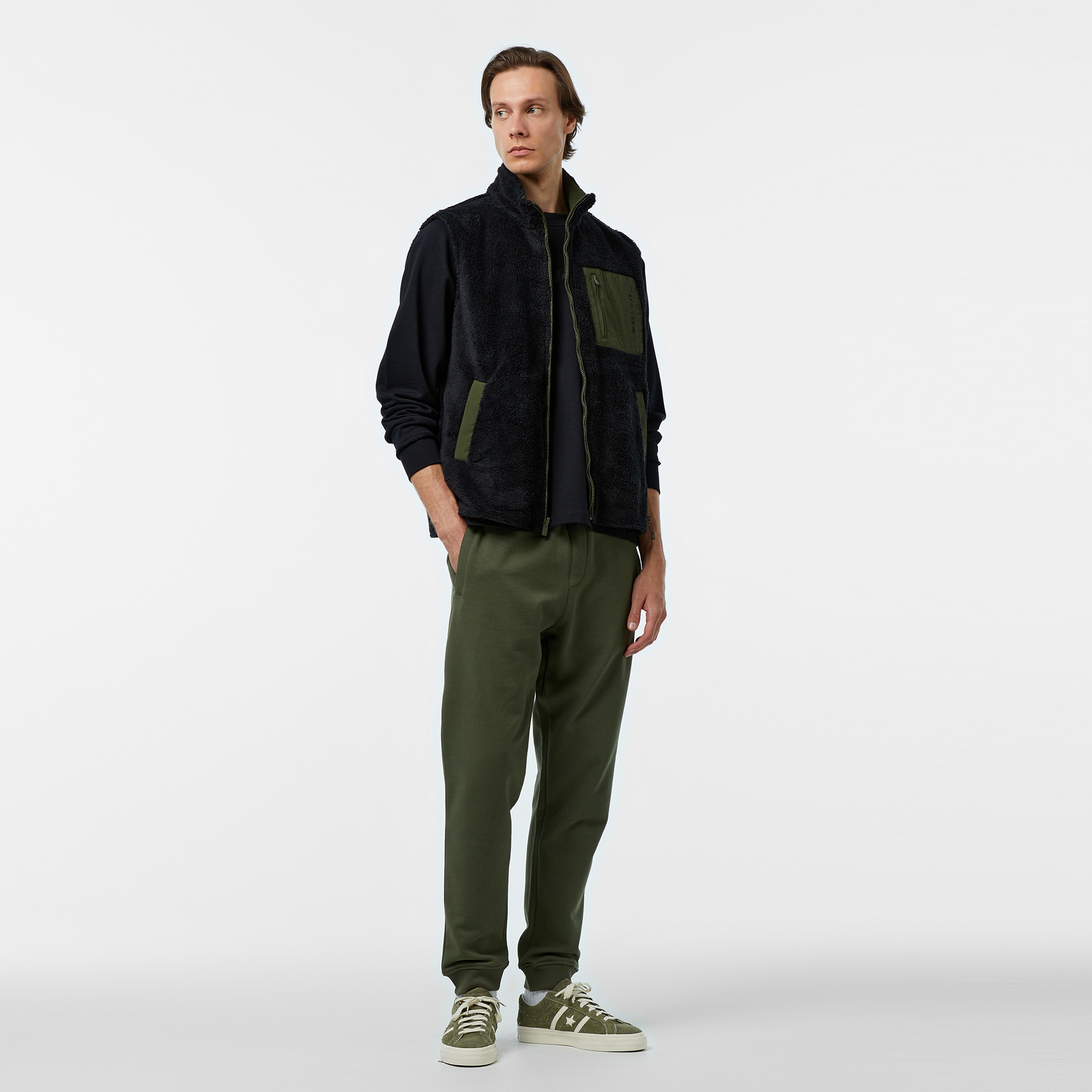 UNITED4 Erkek Siyah Yelek