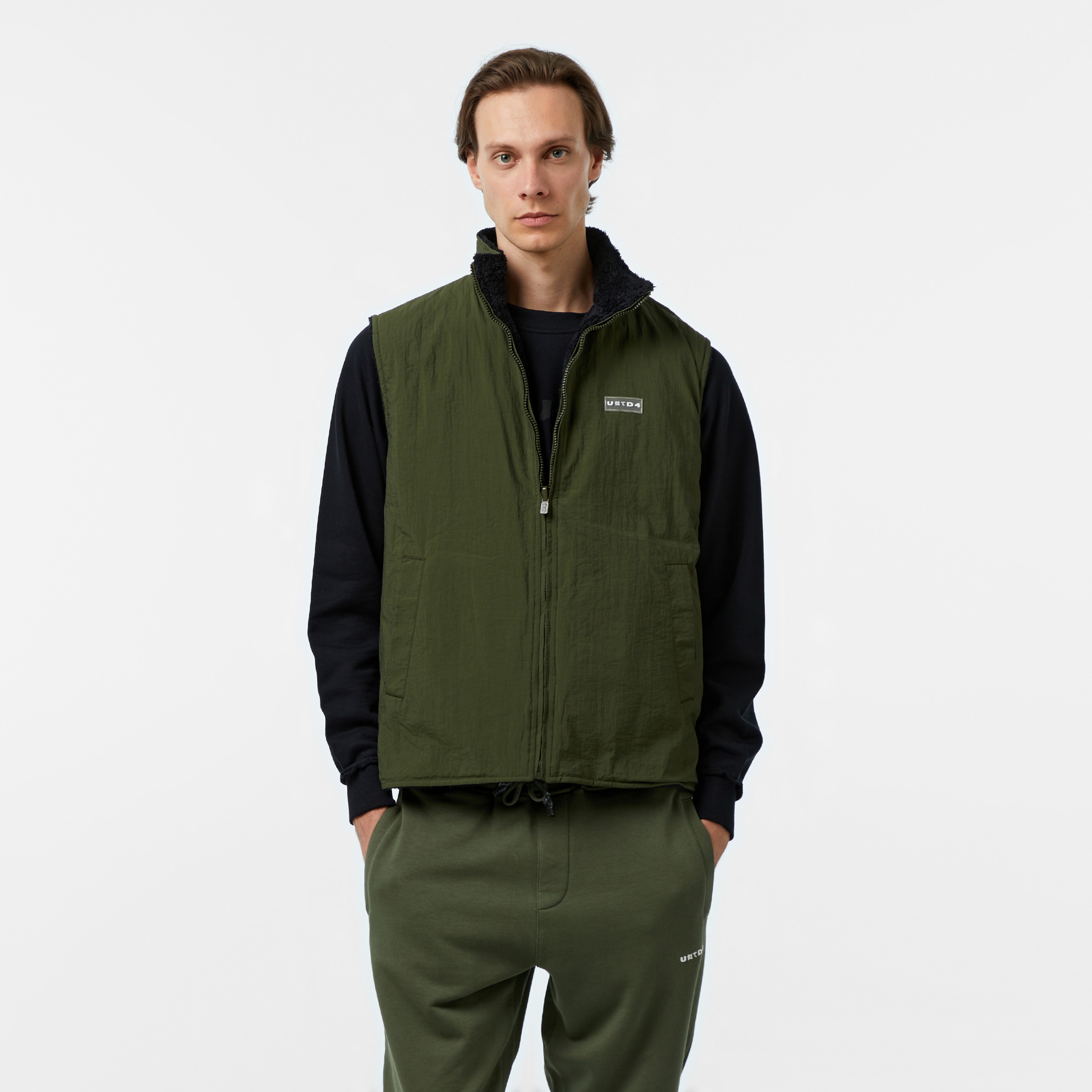 UNITED4 Erkek Siyah Yelek