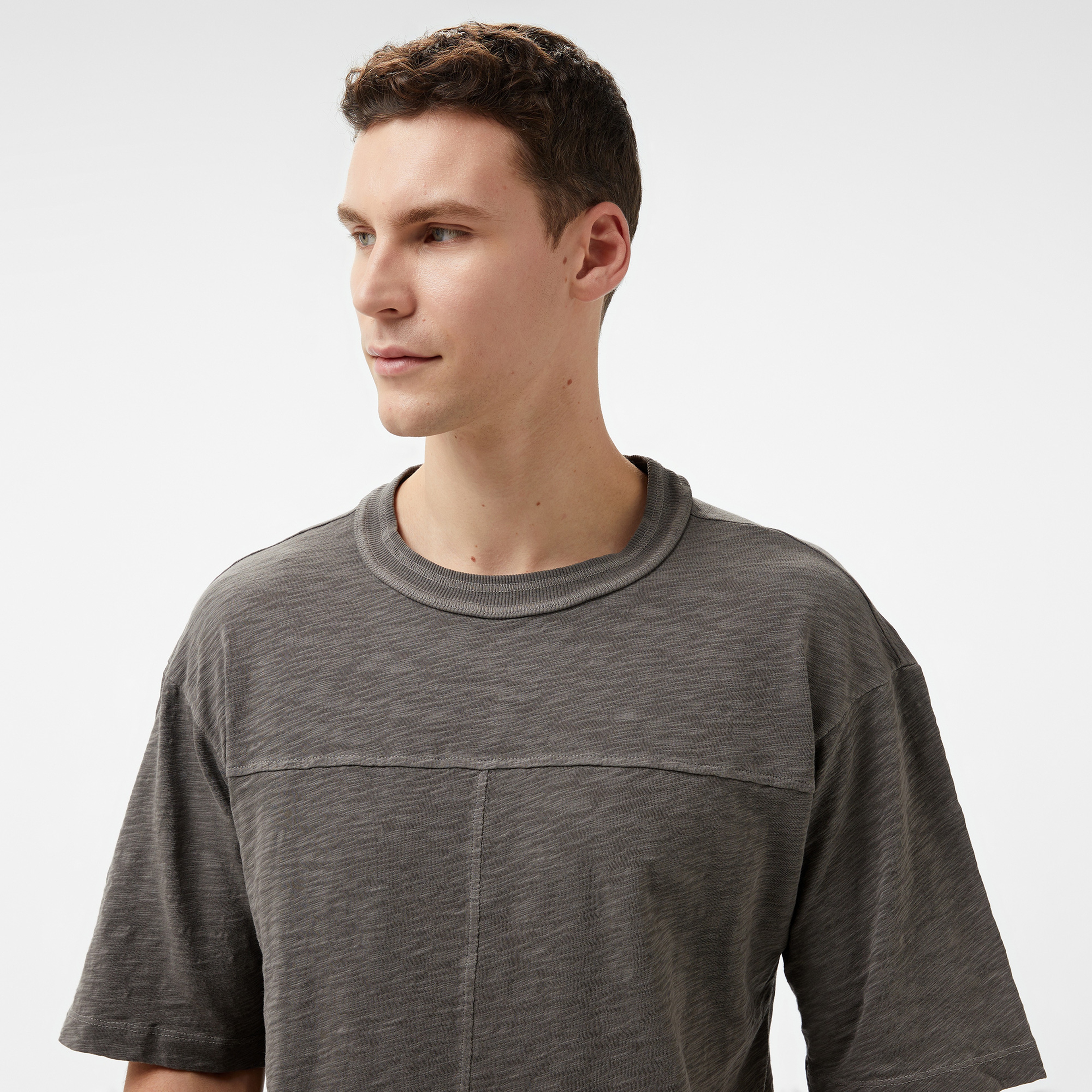 UNITED4 Pieces Erkek Gri T-Shirt