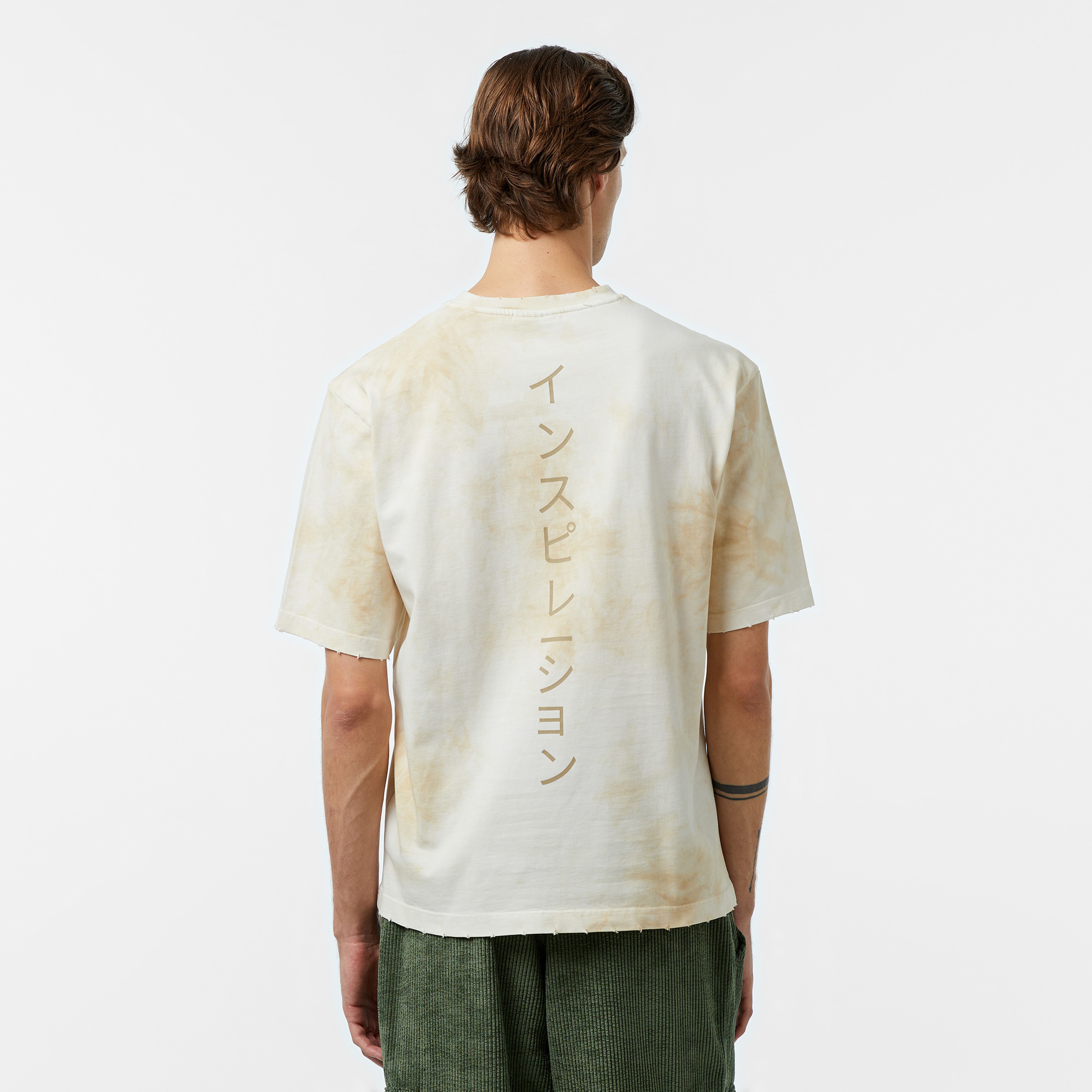 UNITED4 Waterdrop Erkek Gri T-Shirt