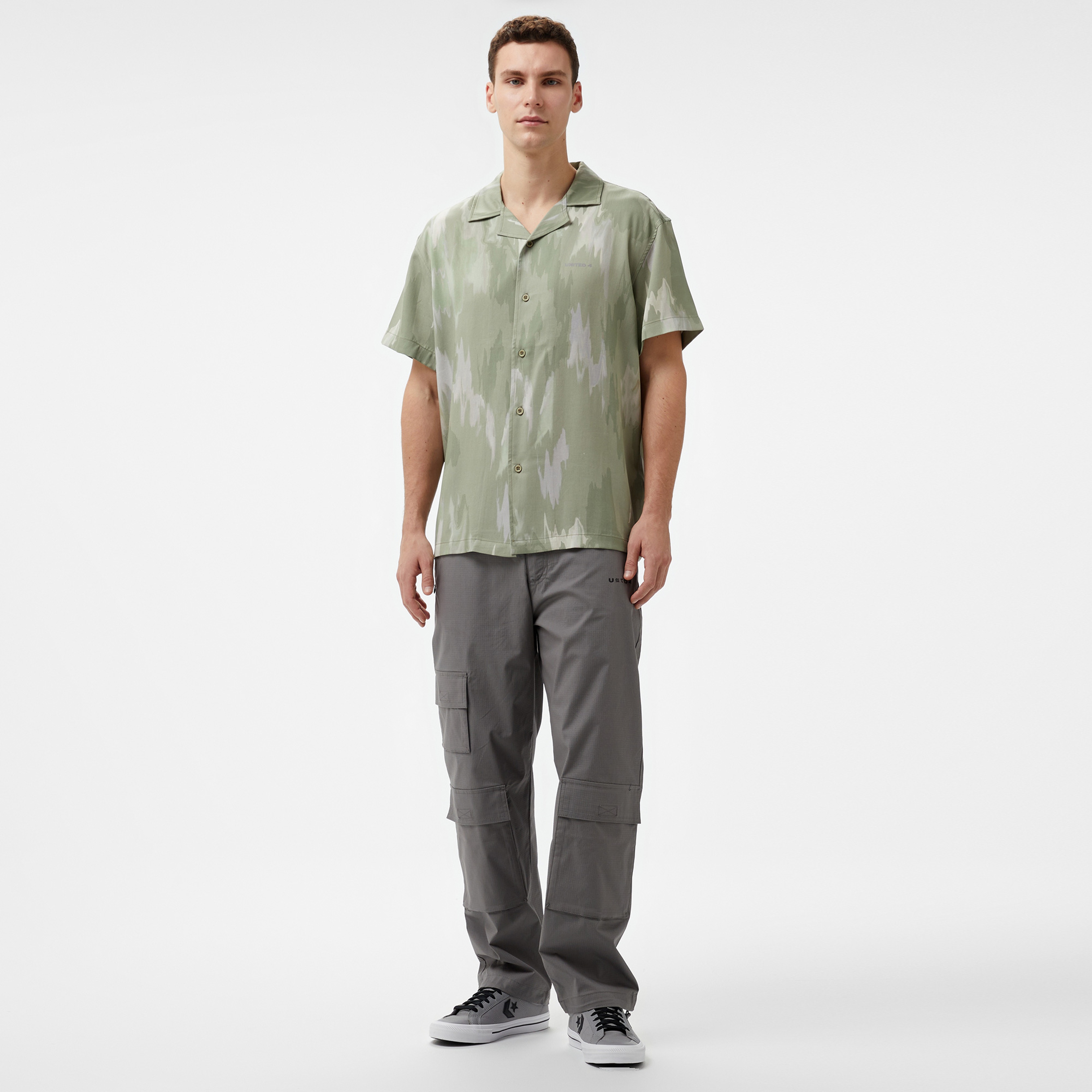 UNITED4 Erkek Gri Pantolon