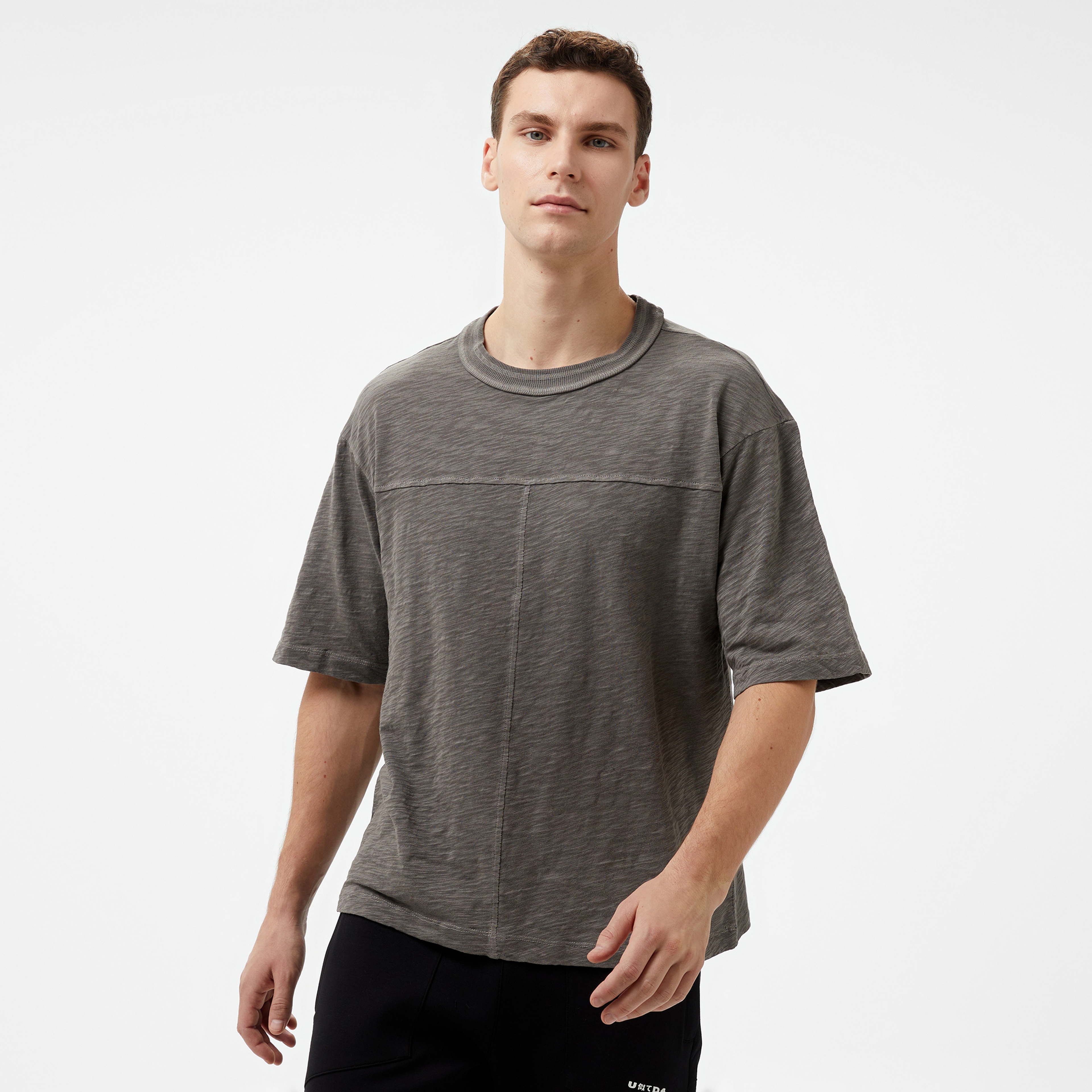 UNITED4 Pieces Erkek Gri T-Shirt
