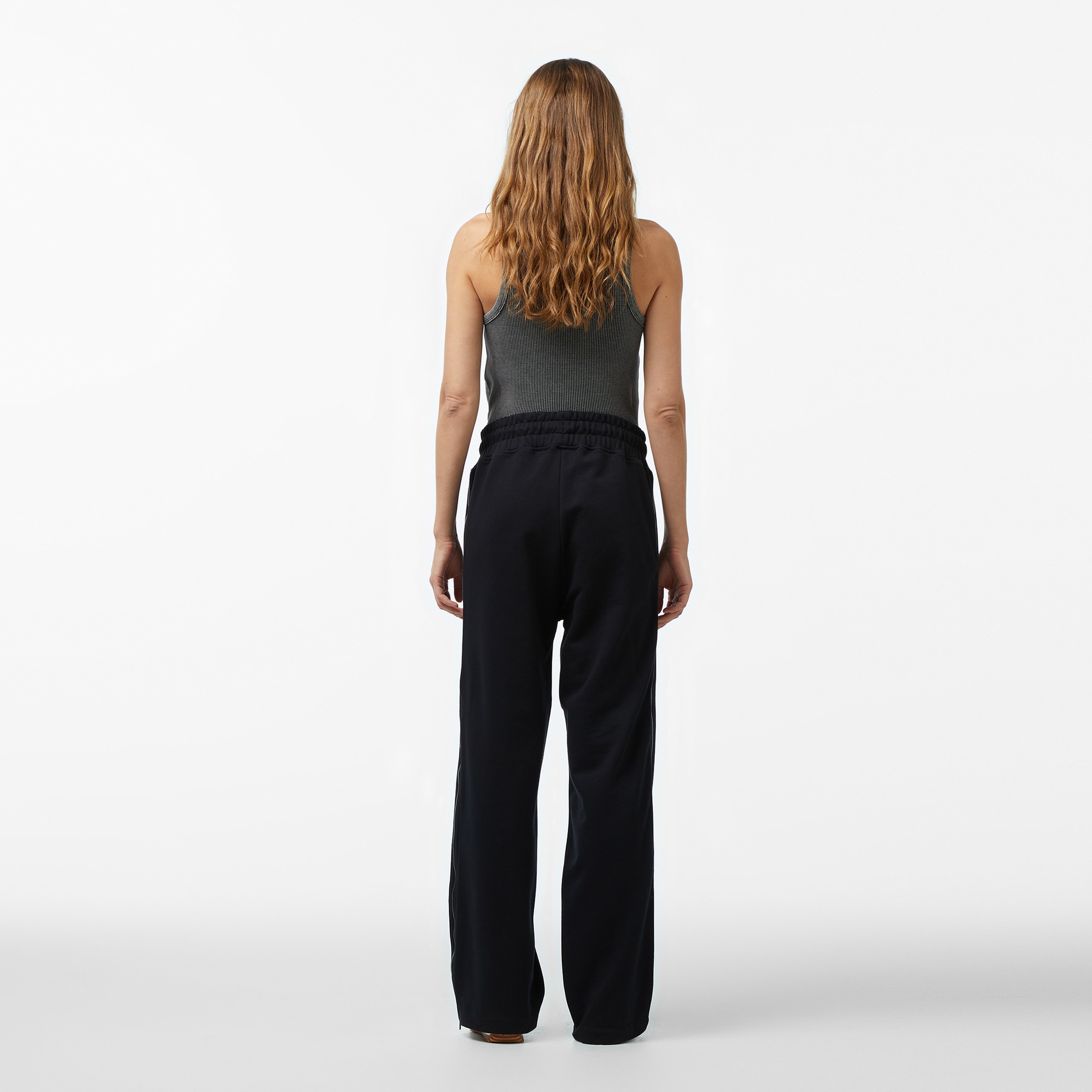 UNITED4 Oversize Kadın Siyah Eşofman Altı