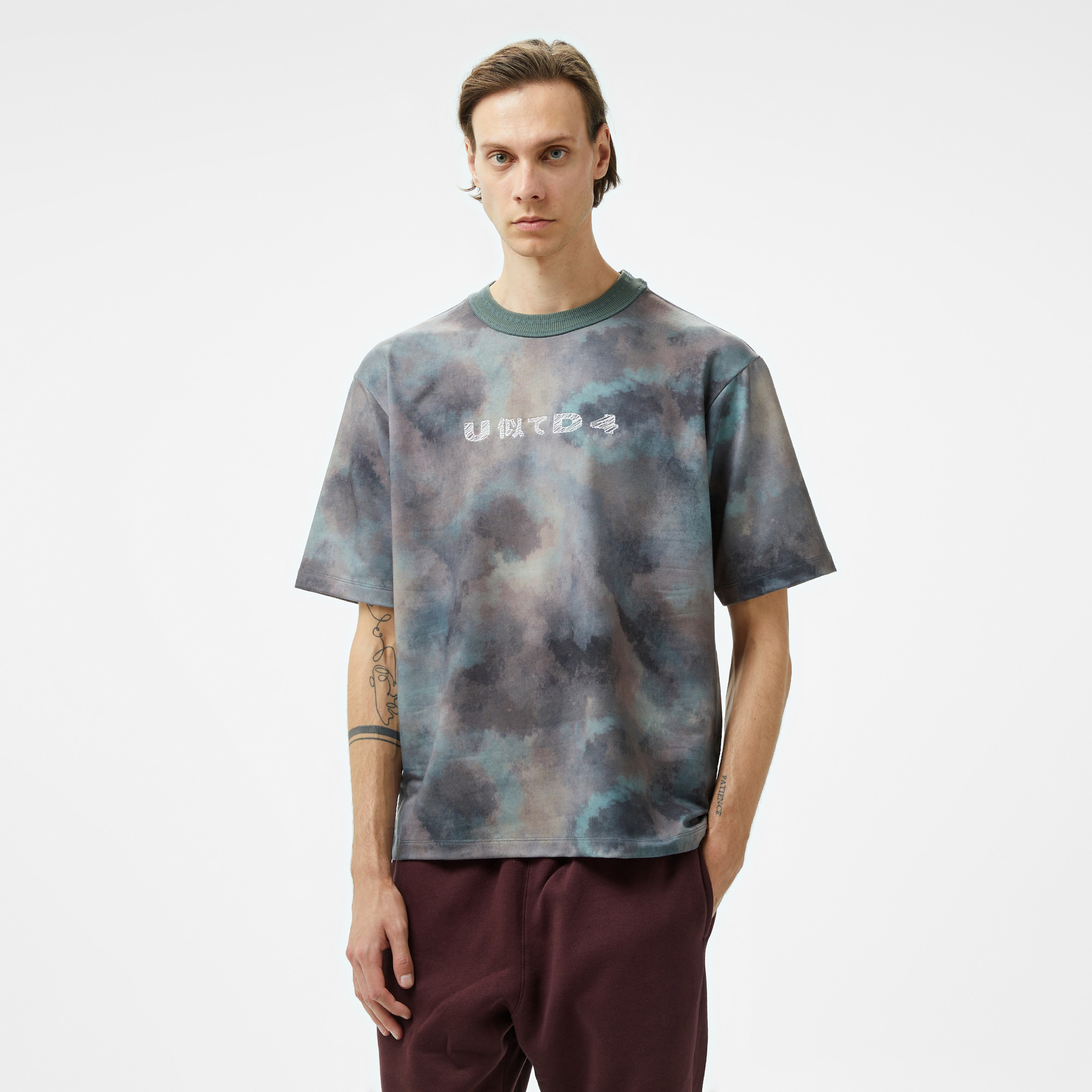 UNITED4 Erkek Renkli T-Shirt