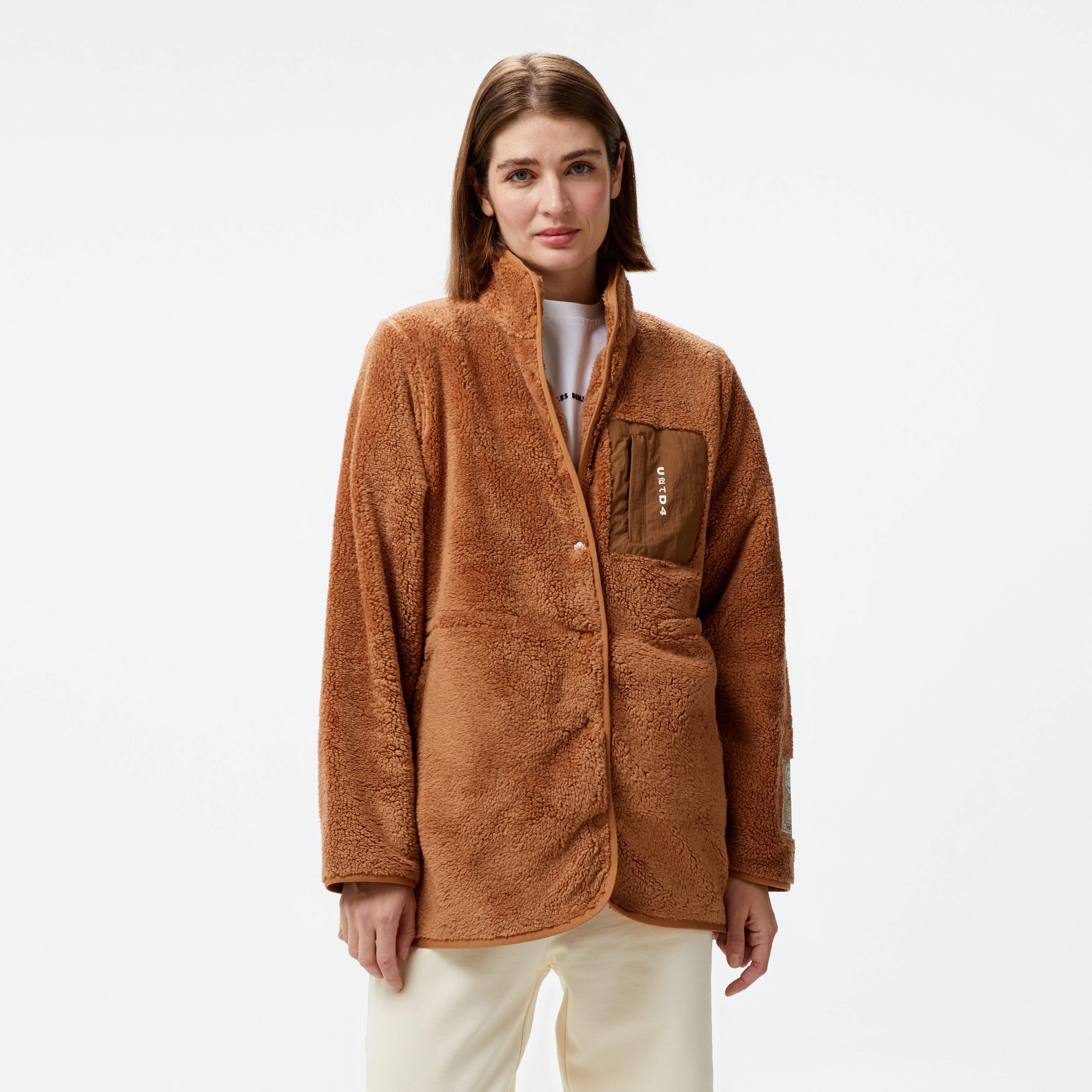 UNITED4 Kadın Kahverengi Mont