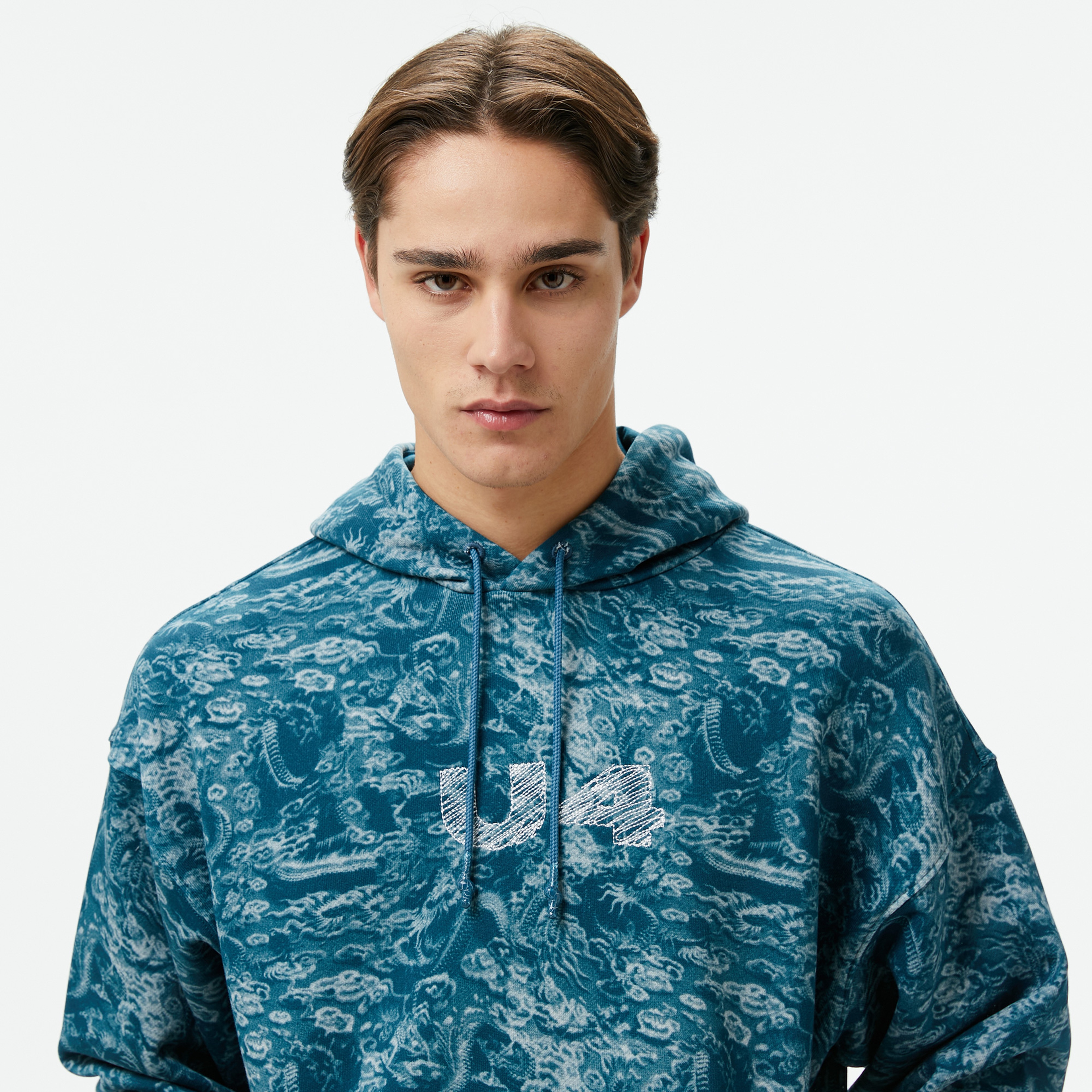 UNITED4 Erkek Lacivert Sweatshirt