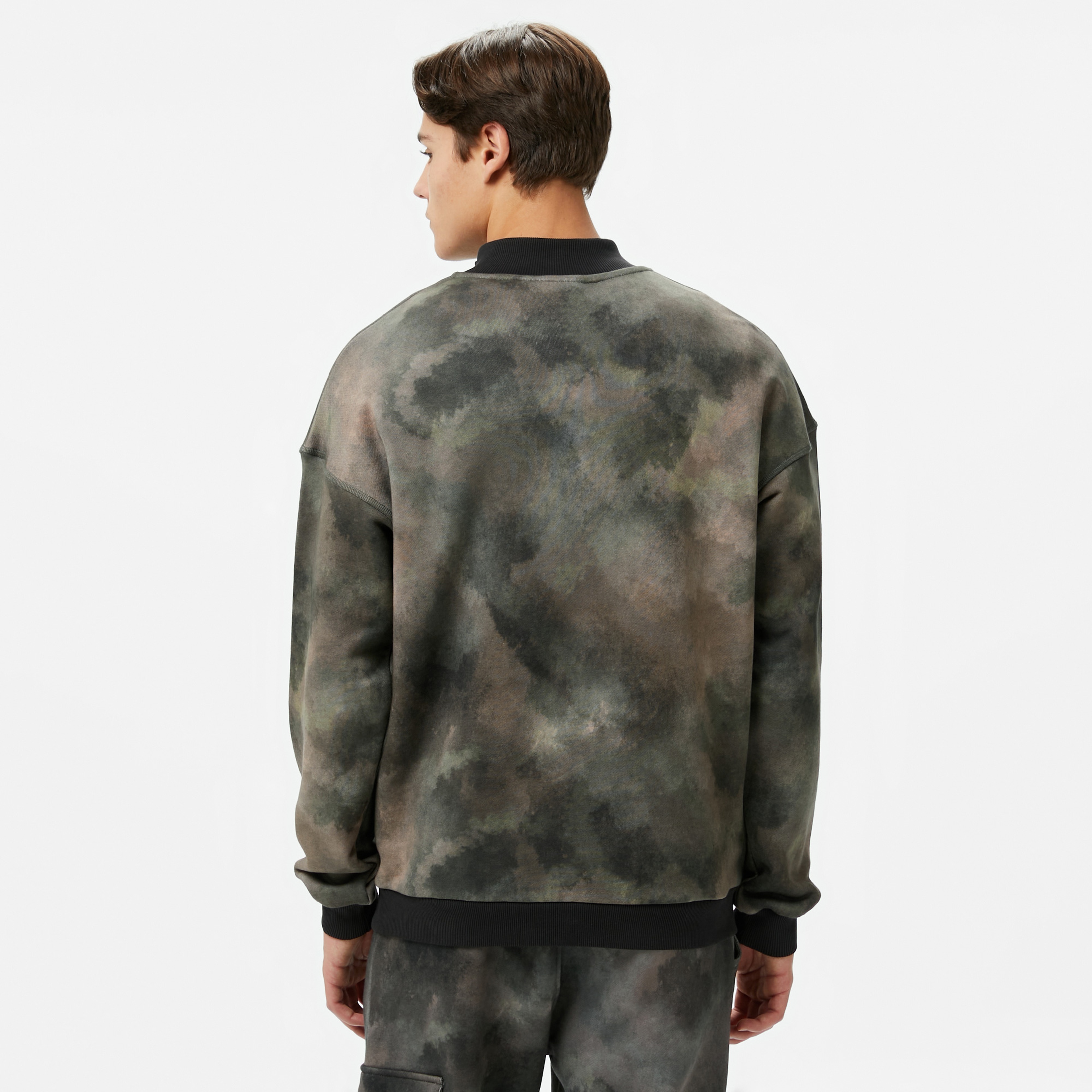 UNITED4 Erkek Haki Sweatshirt