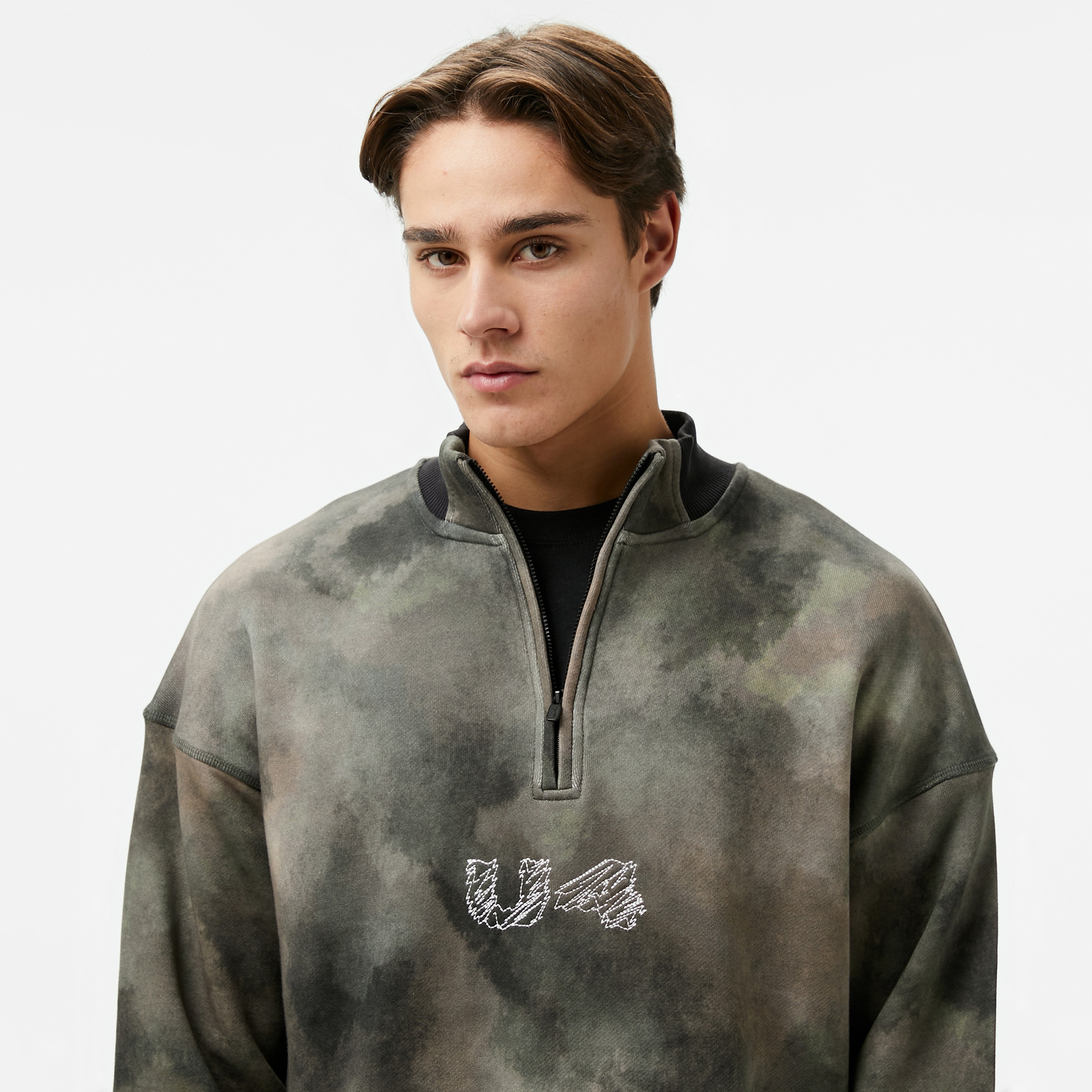 UNITED4 Erkek Haki Sweatshirt
