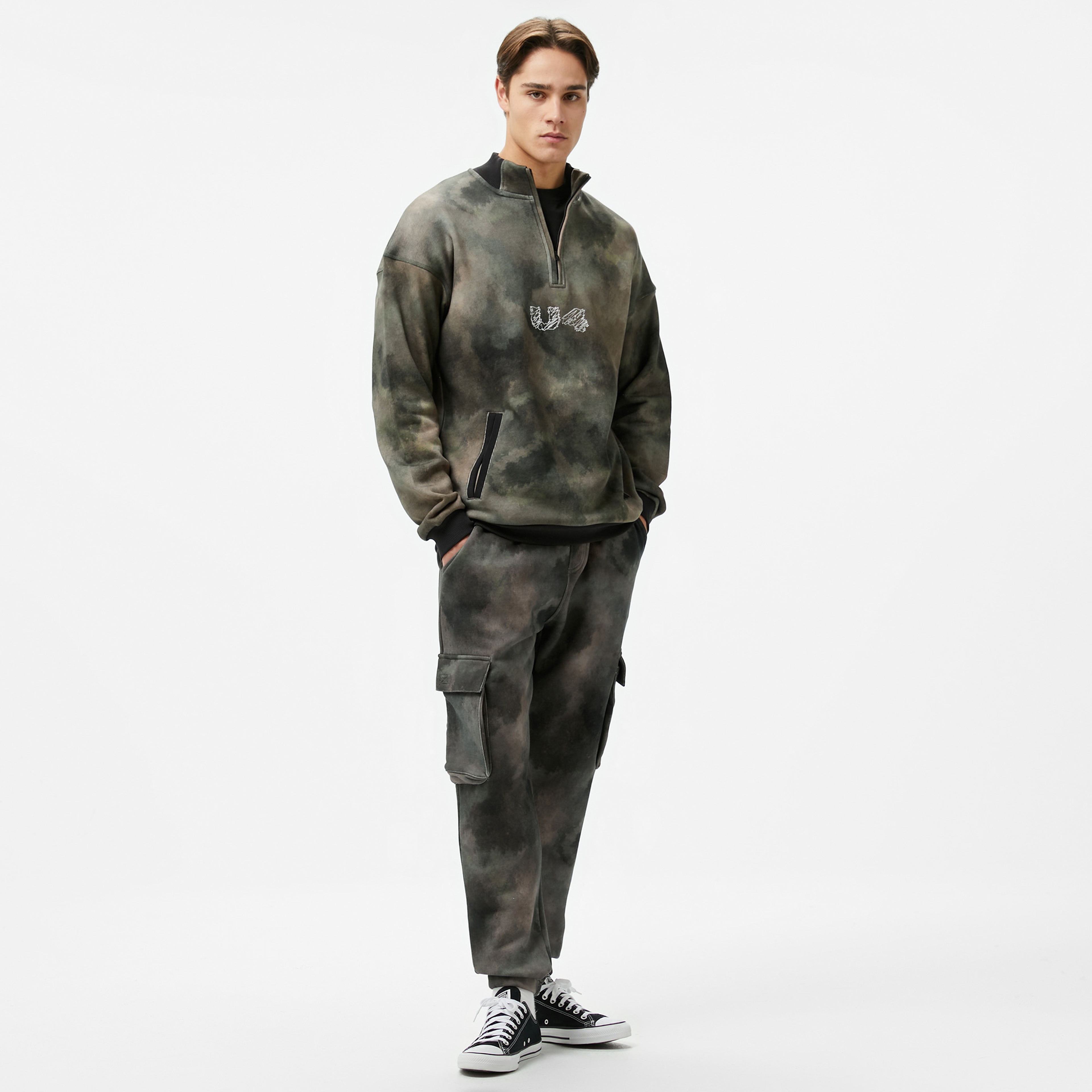 UNITED4 Erkek Haki Eşofman Altı