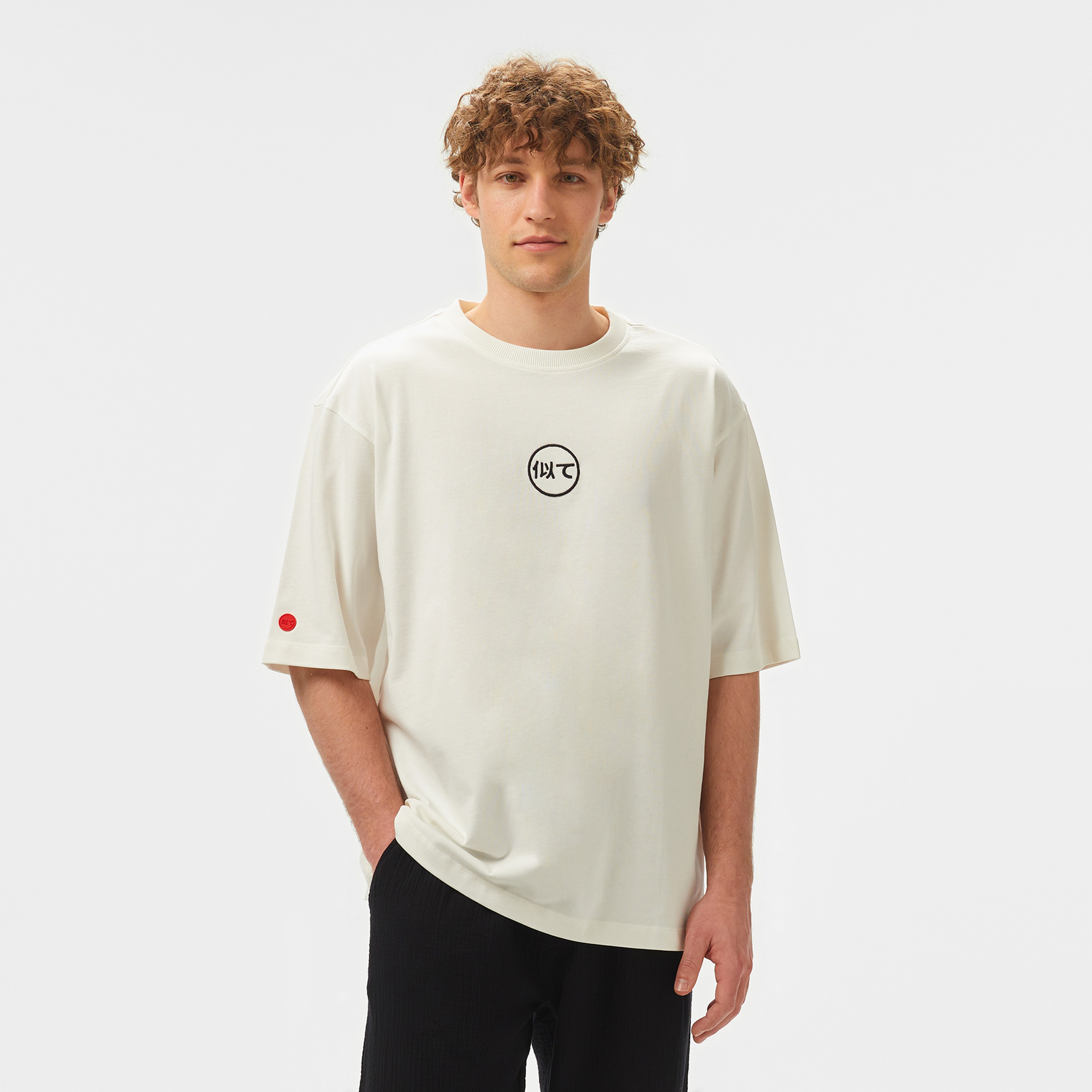 UNITED4 Karma Erkek Beyaz T-Shirt
