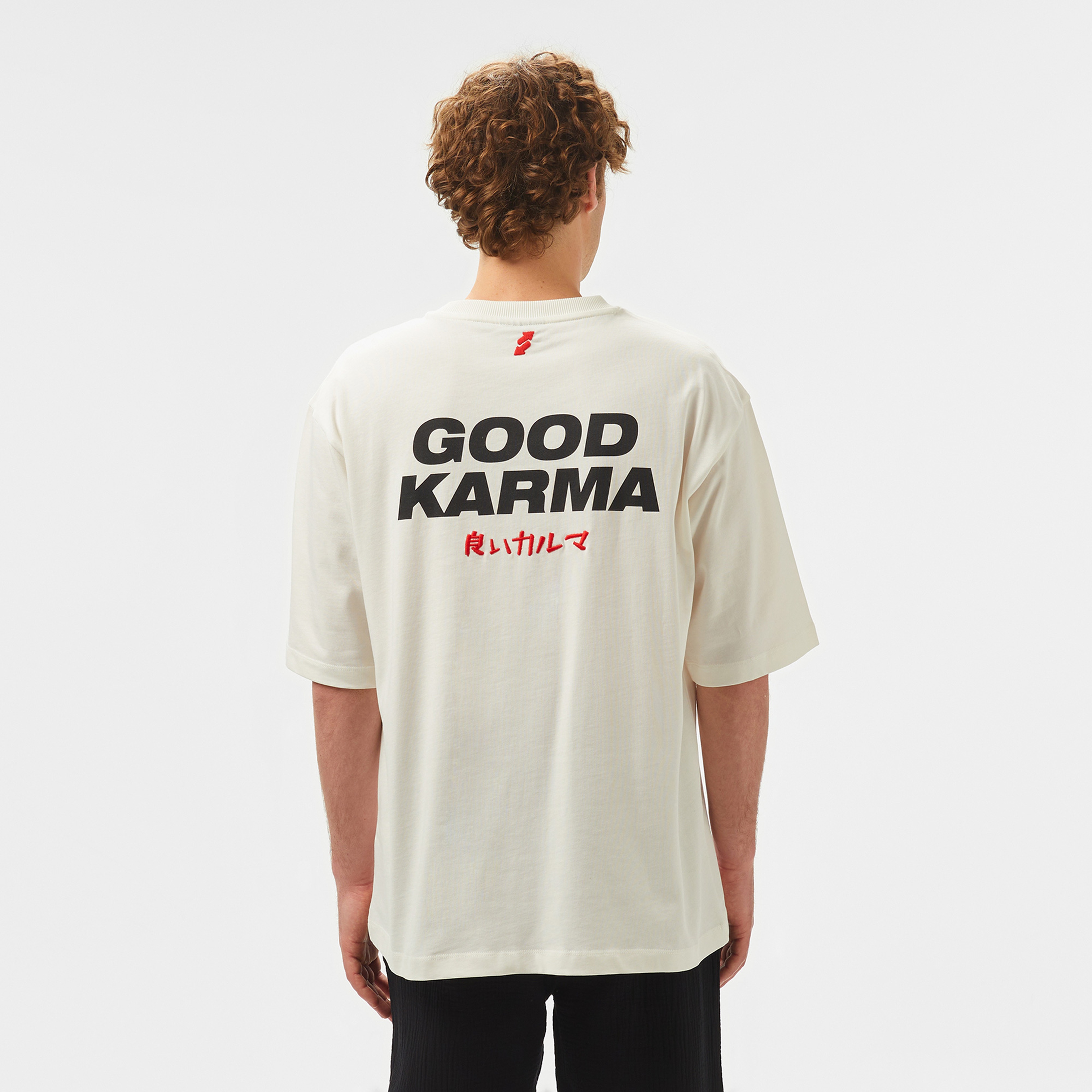 UNITED4 Karma Erkek Beyaz T-Shirt