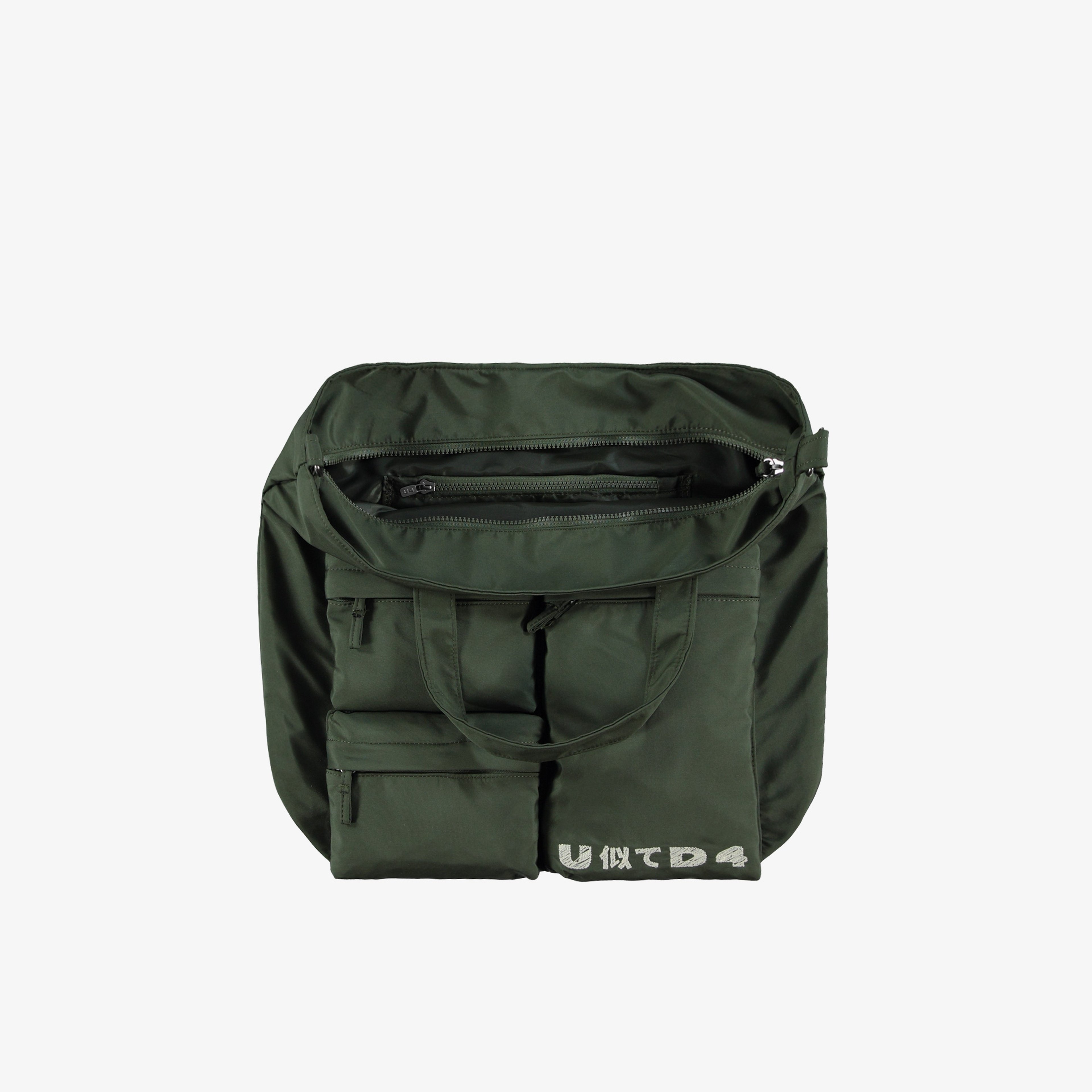 UNITED4 +Tote Unisex Haki Tote Çanta