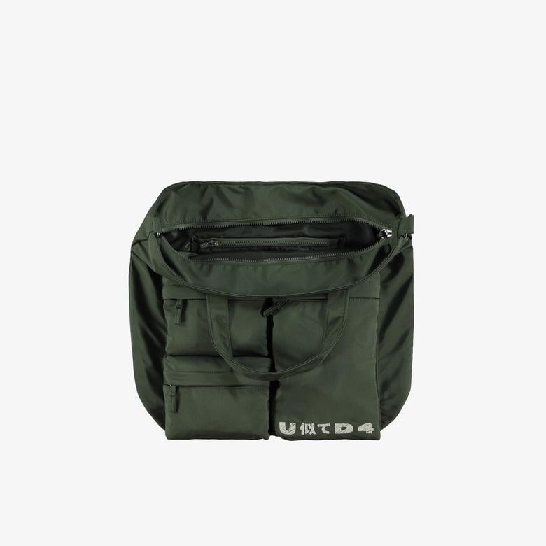 UNITED4 +Tote Unisex Haki Tote Çanta