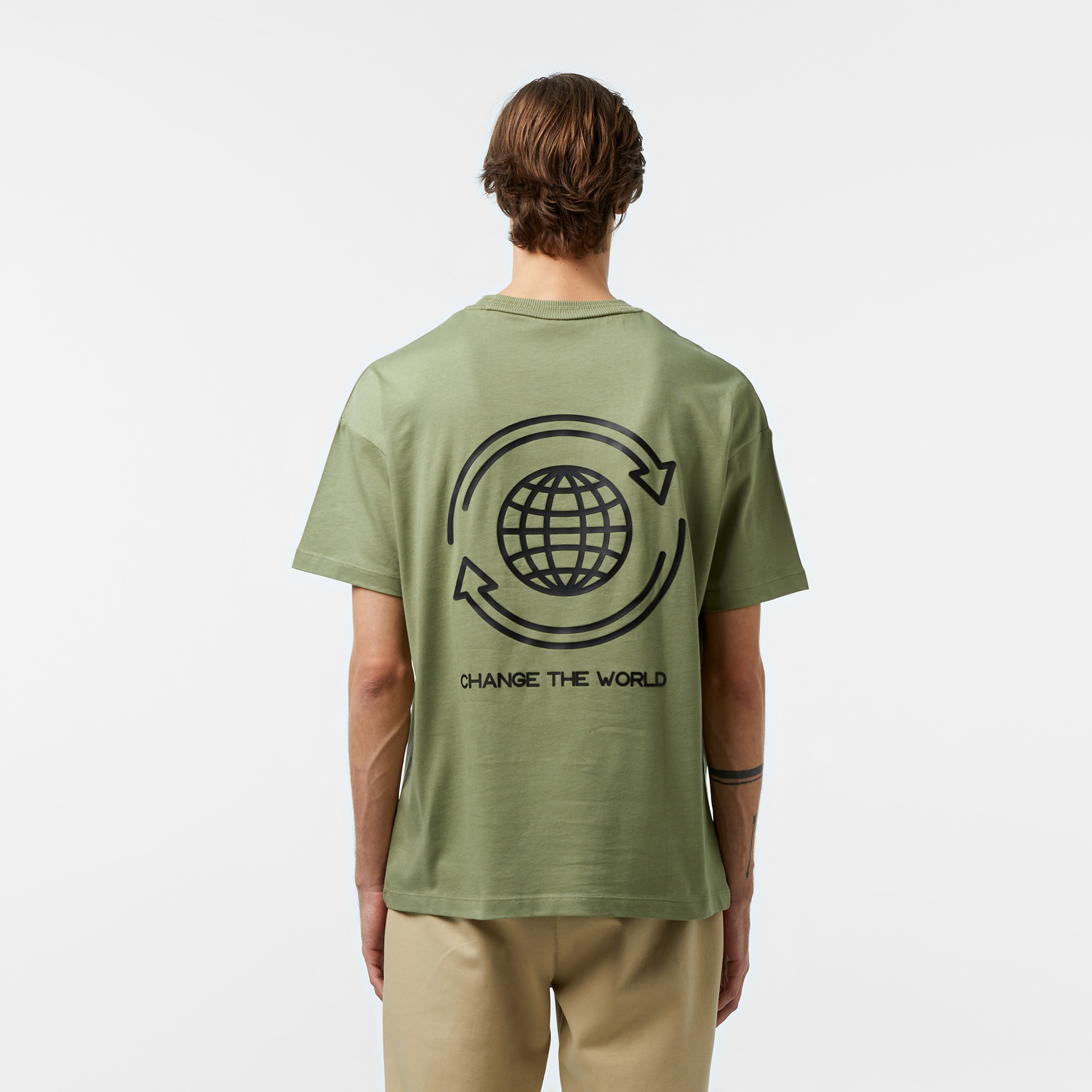 UNITED4 Classic Erkek Yeşil T-Shirt