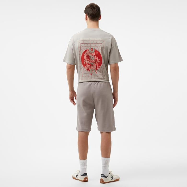 United4 Classic Erkek Gri Şort