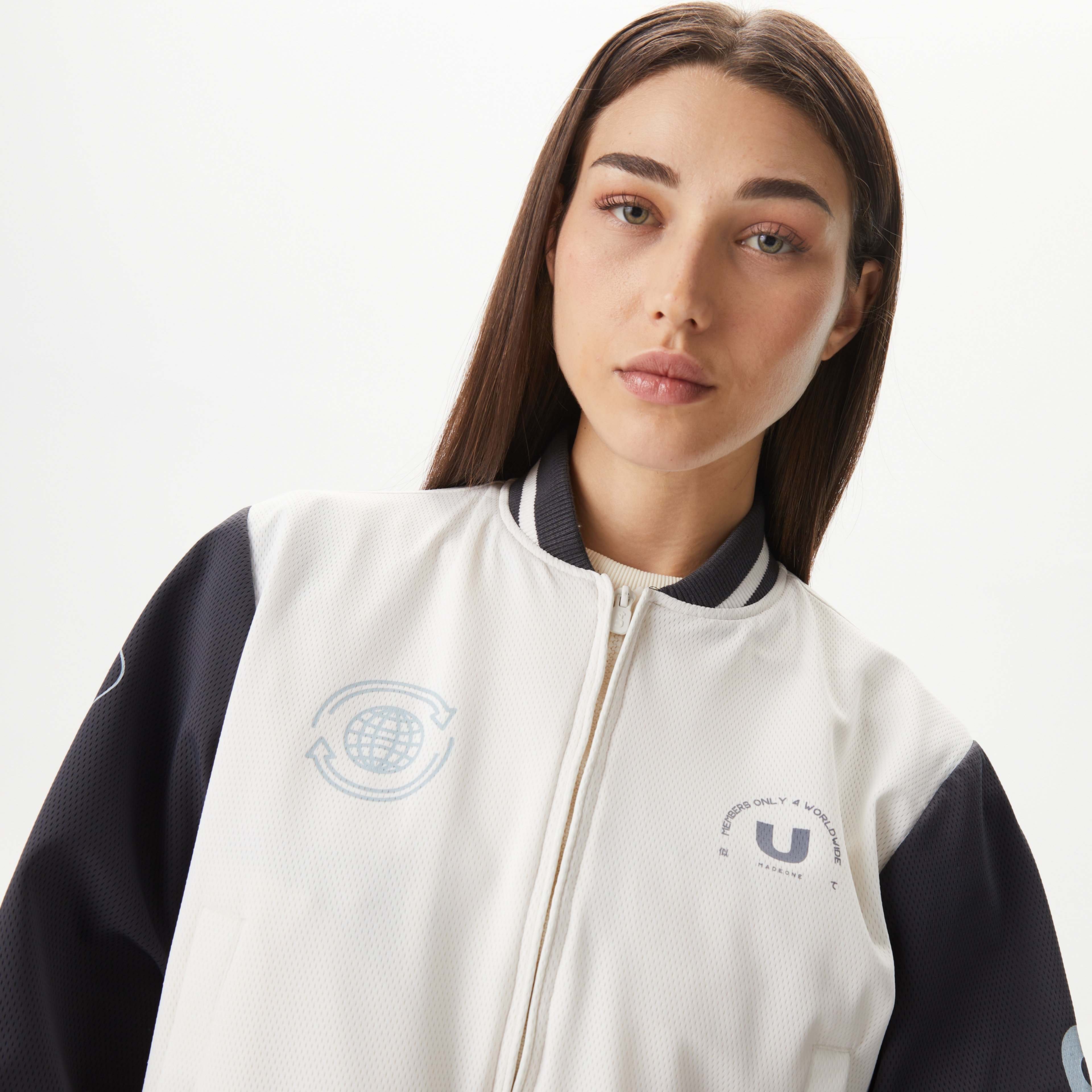 UNITED4 Kadın Krem Ceket